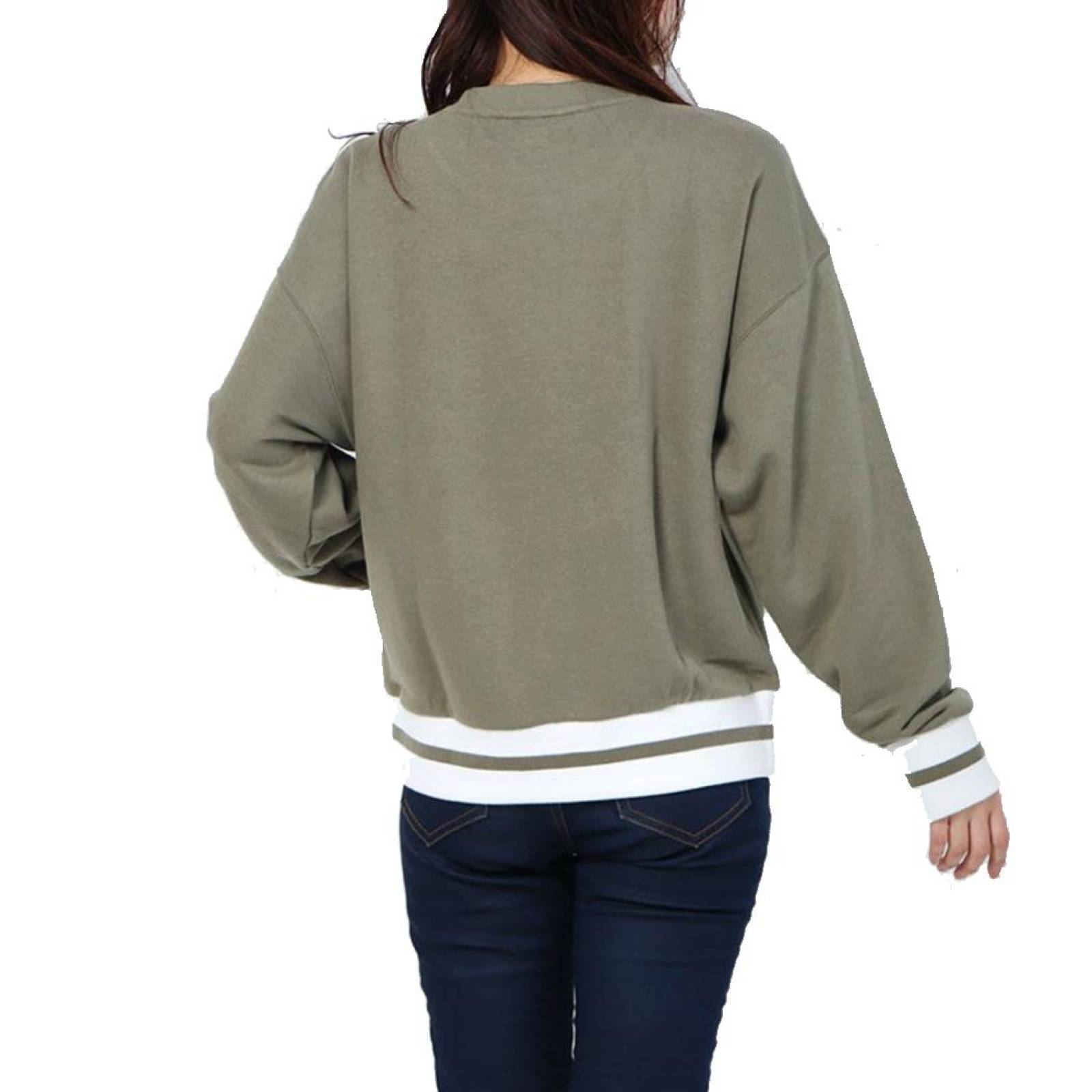 Suéter Tommy Hilfiger Verde Mujer Moda Casual