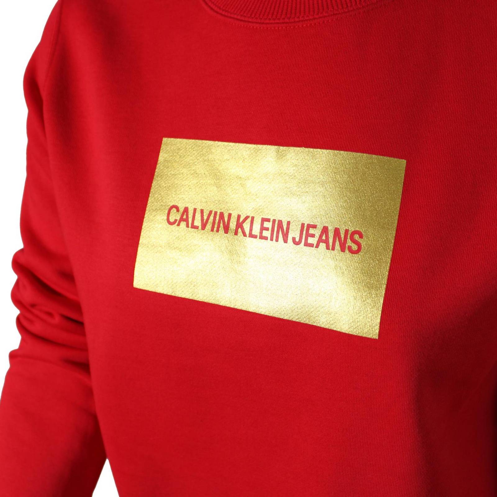 Sudadera Calvin Klein Jeans Mujer Casual Moda Logo Original