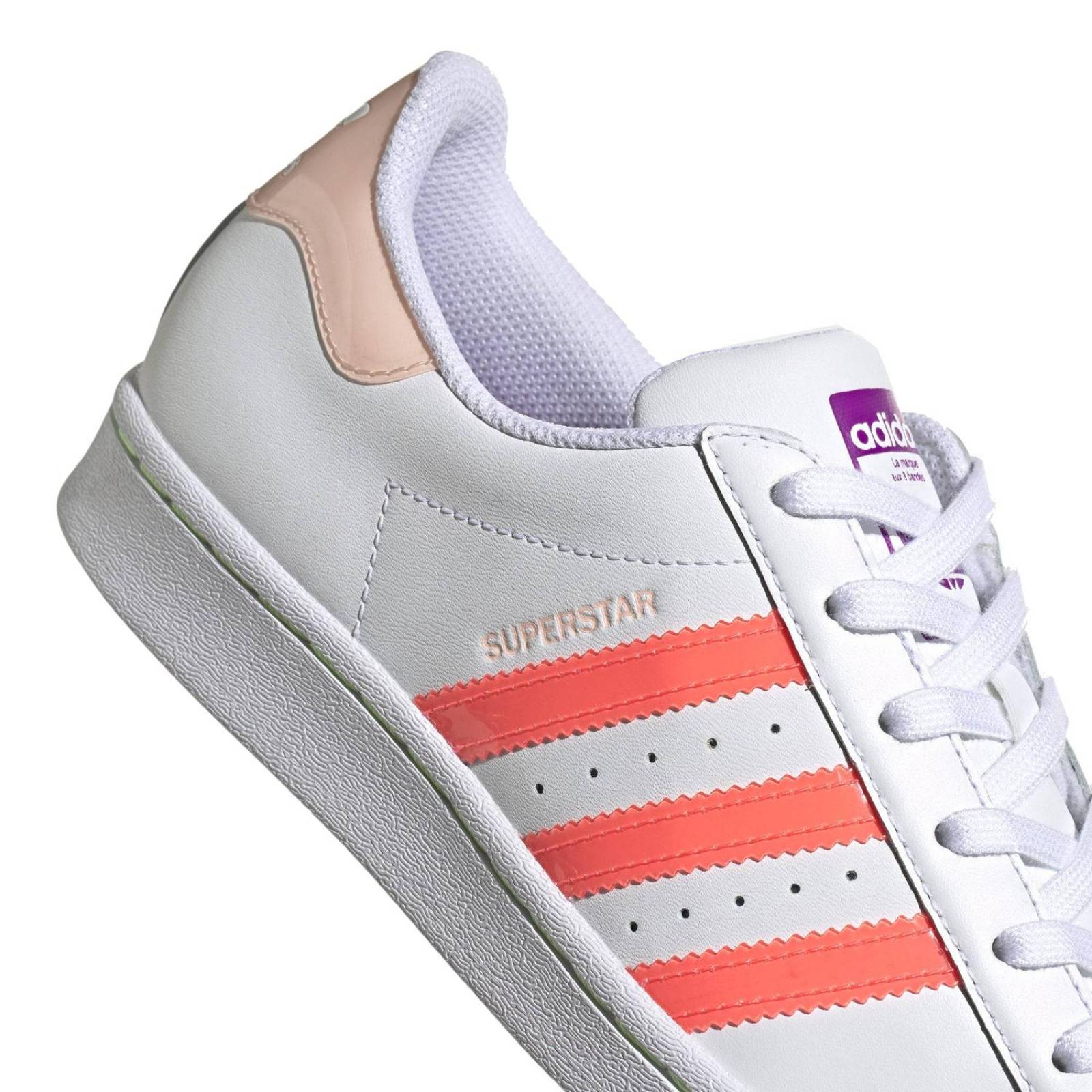 Tenis Adidas Superstar Mujer Casual Clasico Deportivo 