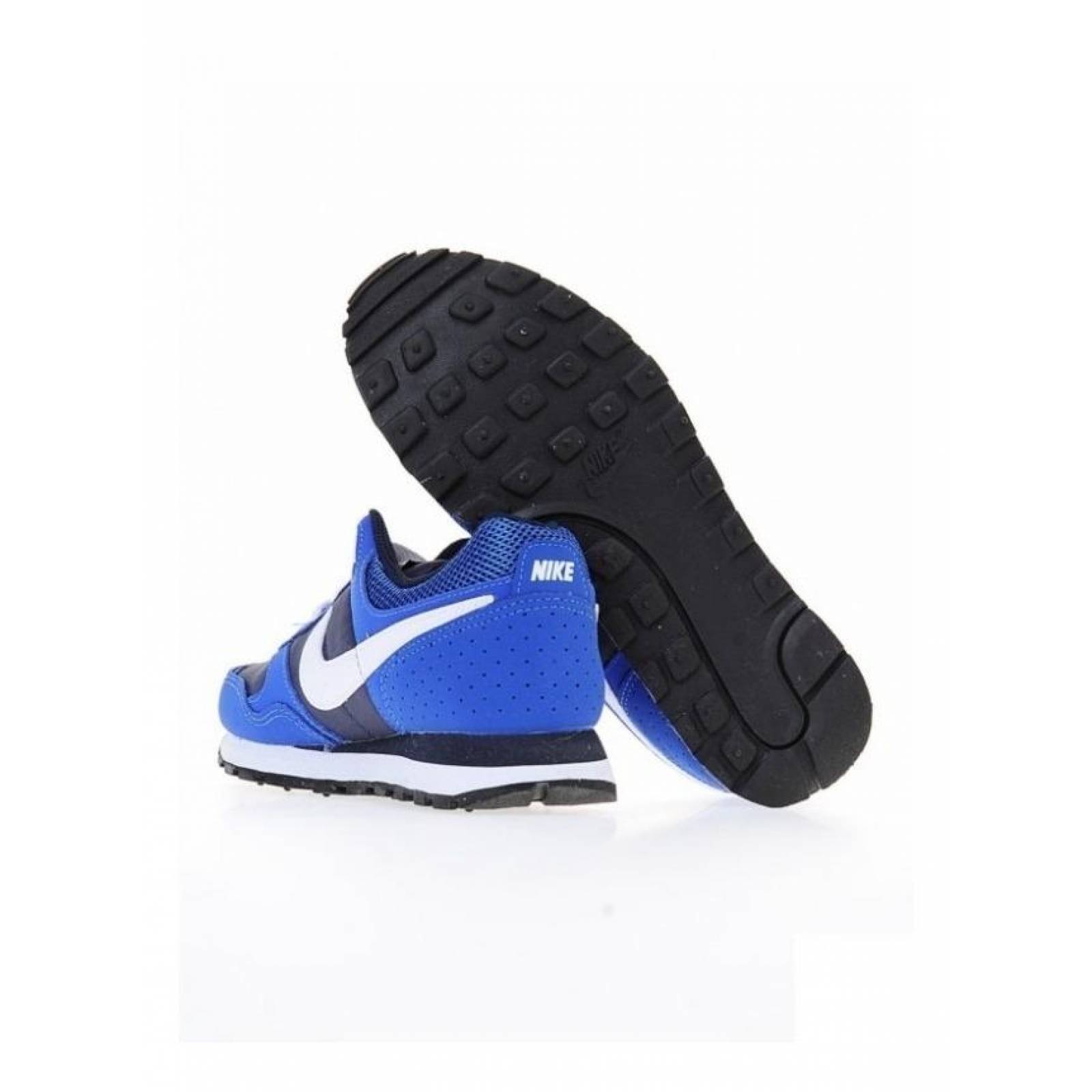 Tenis Nike Md Runner Mujer Moda Gym New Smith Casual Azul 