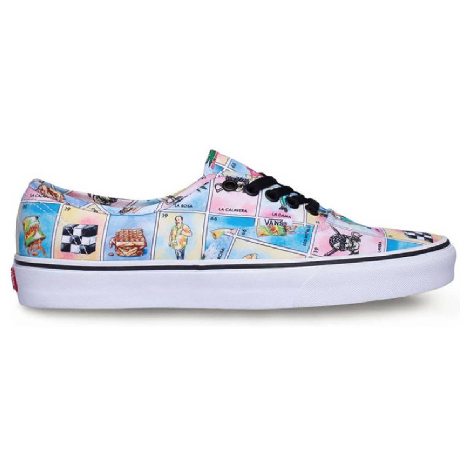 Tenis Vans Authentic Loteria Mexicana Unisex 