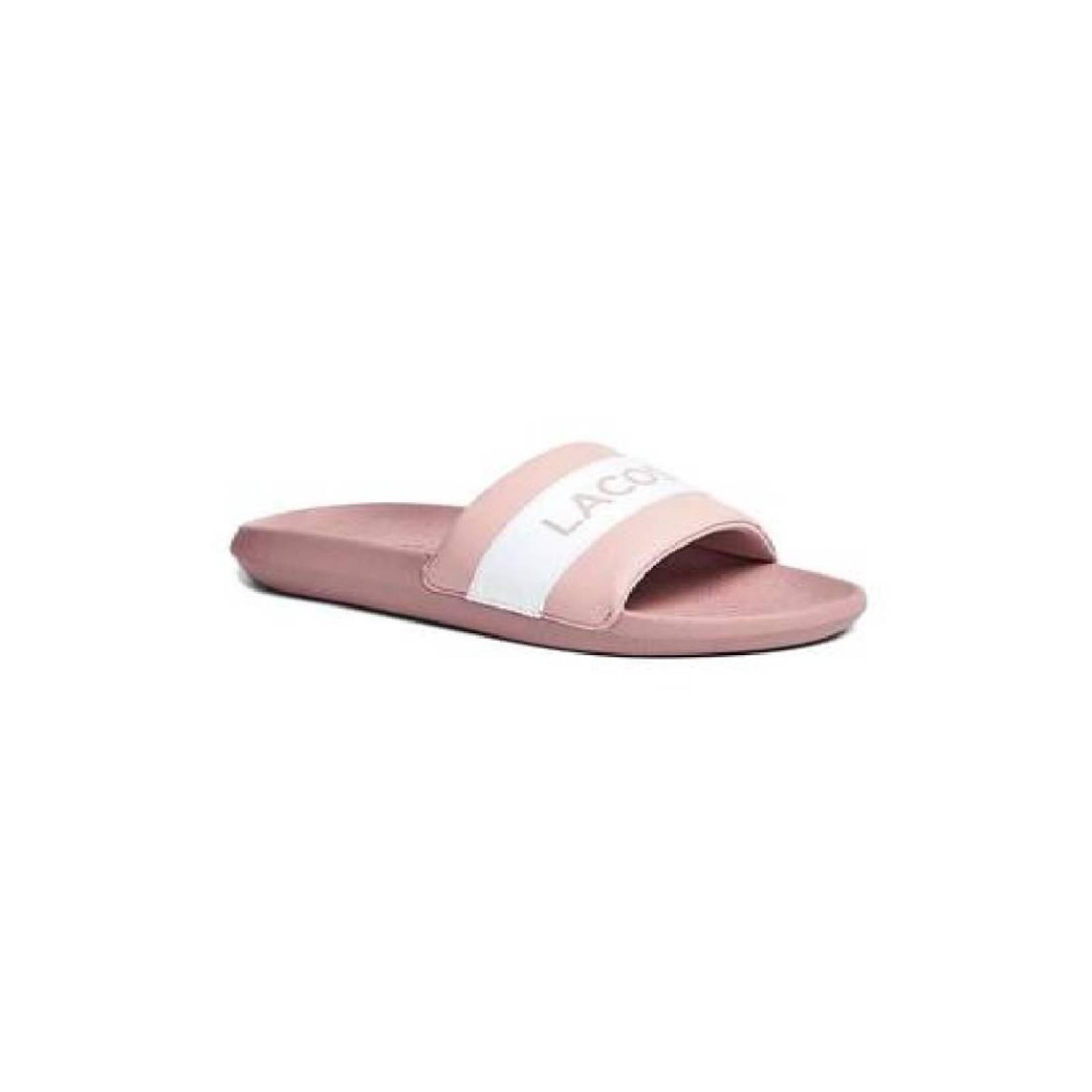Sandalias Lacoste Croco Slide Mujer 
