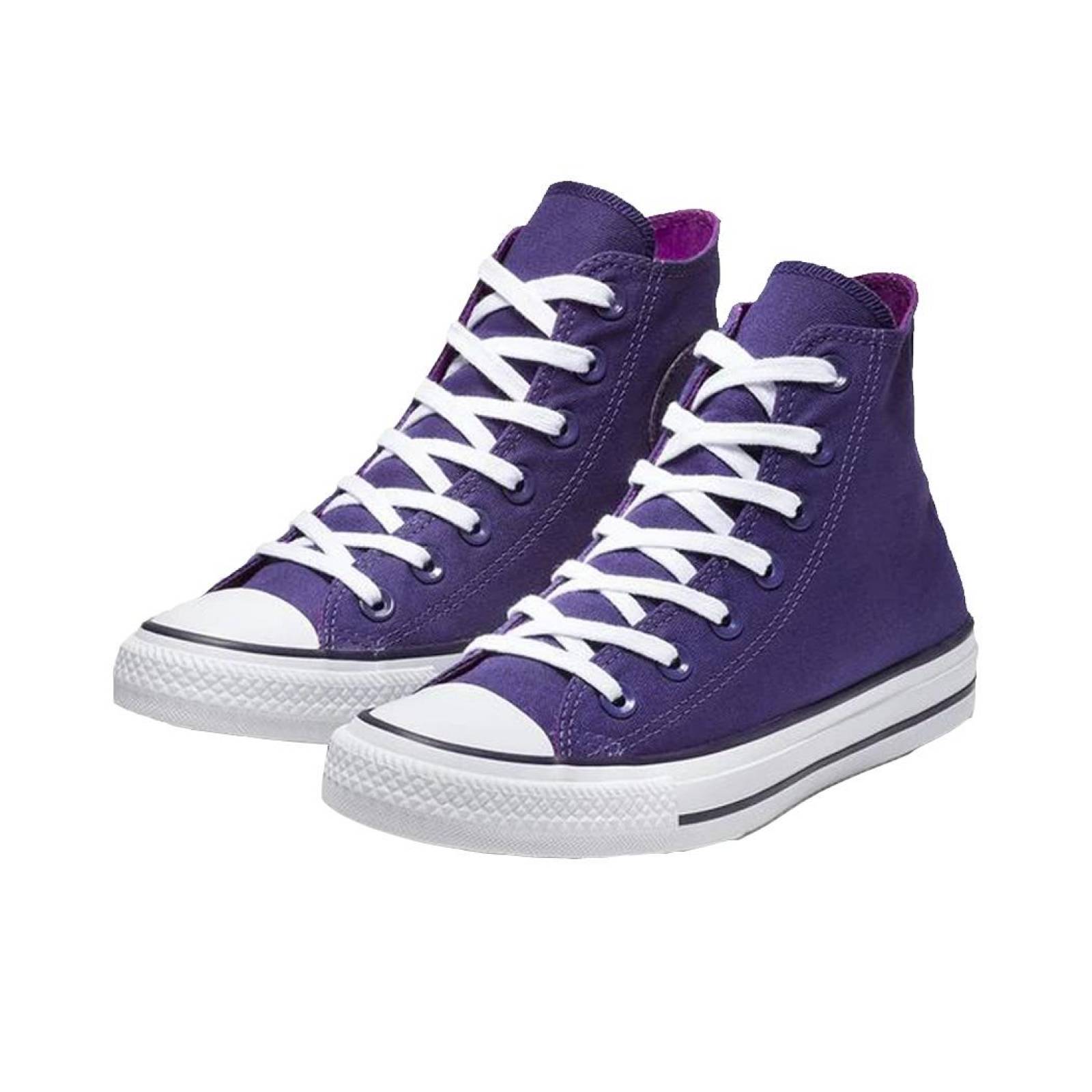 Tenis Converse Chuck Taylor Hi All Star Bota Mujer Clasico 