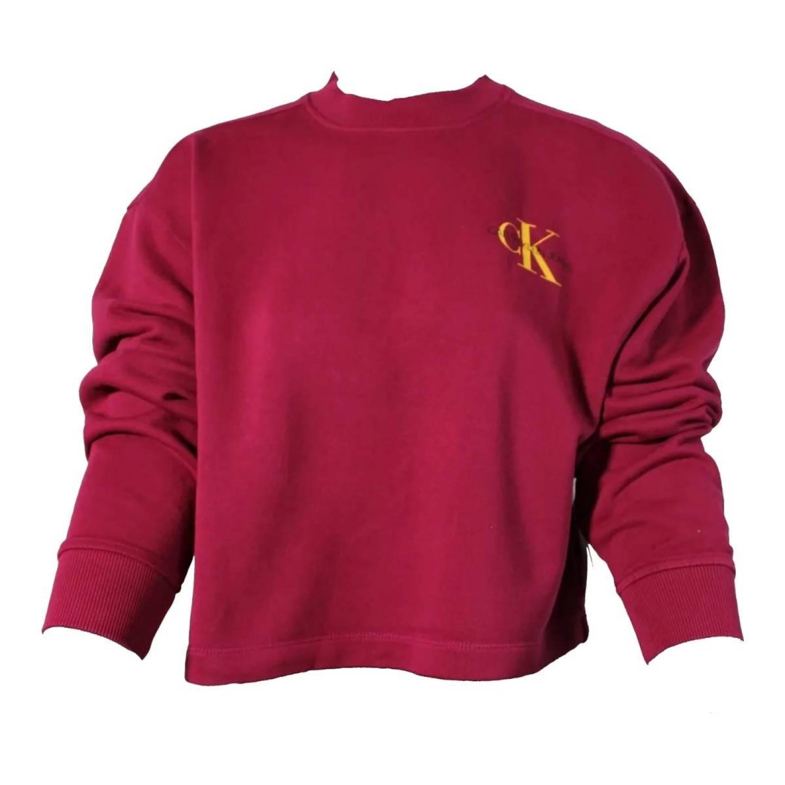 Sudadera Calvin Klein Jeans Mujer Original Moda Logo