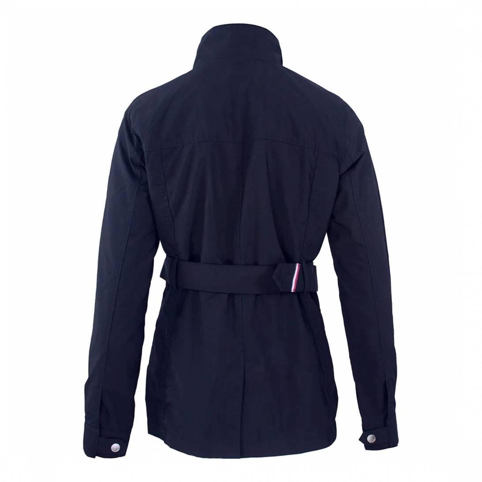 Gabardina Tommy Hilfiger Mujer Casual Impermeable 