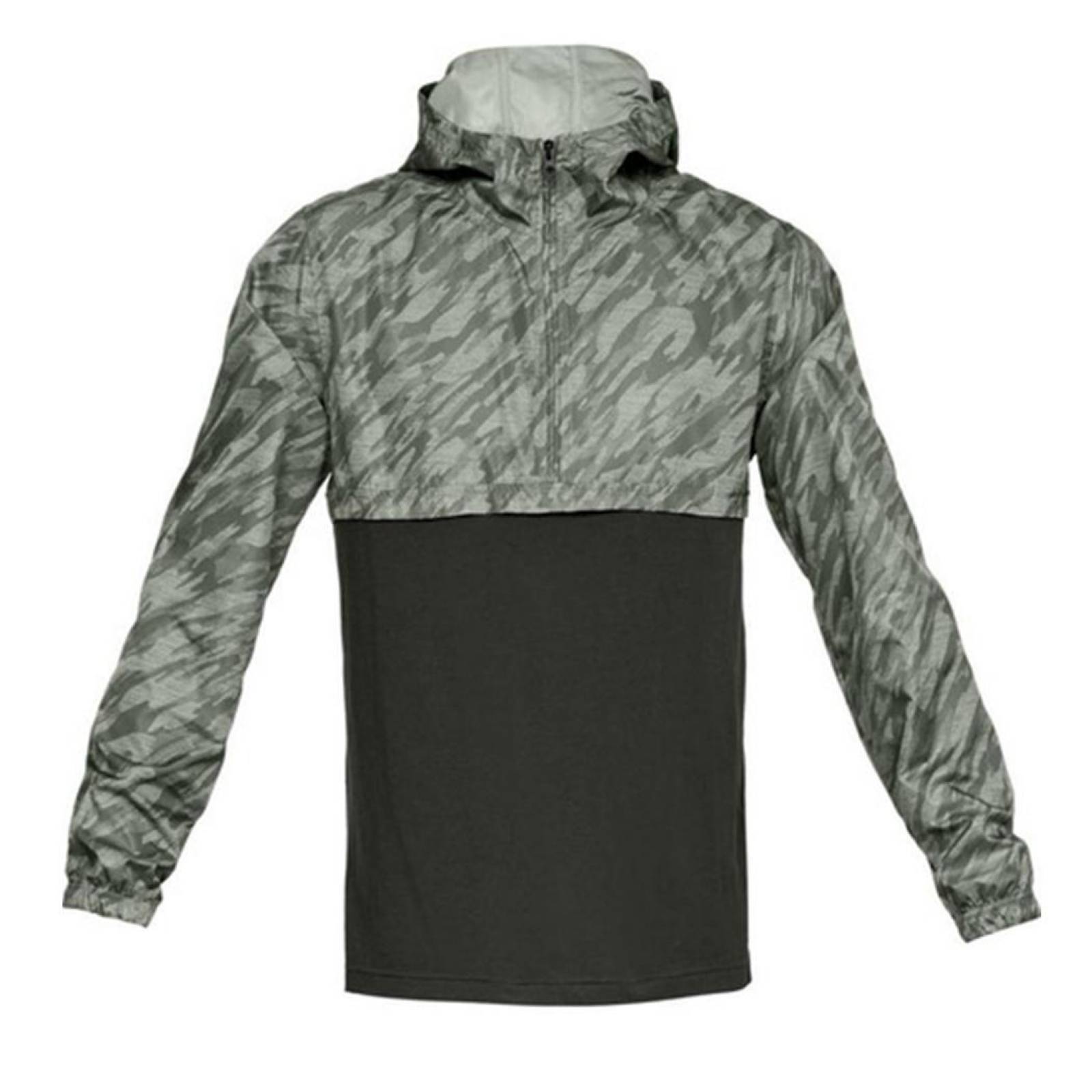 Chamarra Under Armour Camuflaje Rompevientos Hombre Deportiva Gym 