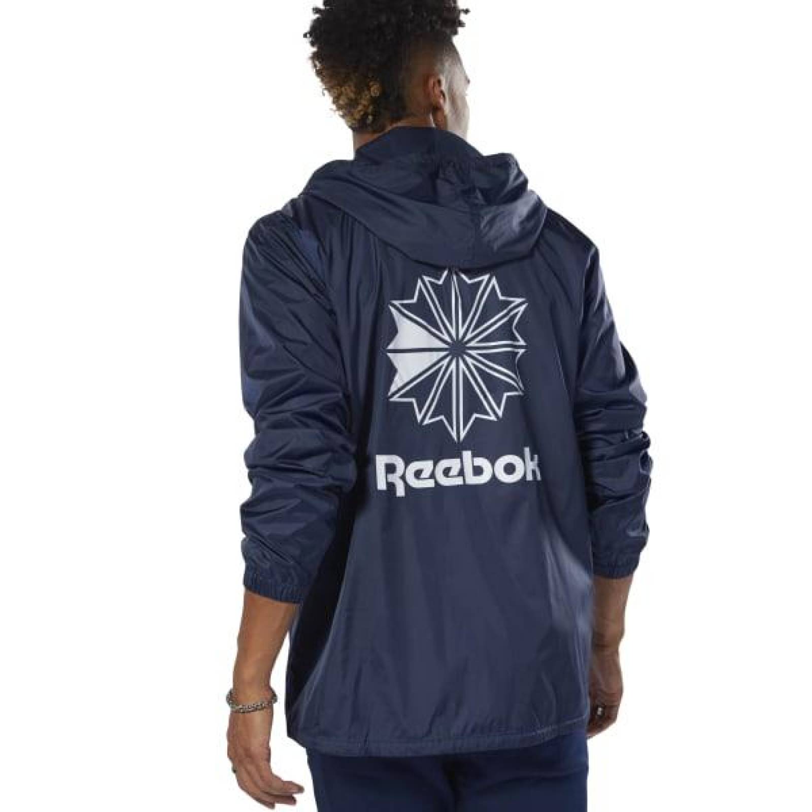 Chamarra Reebok Rompevientos Classics Hombre Casual 