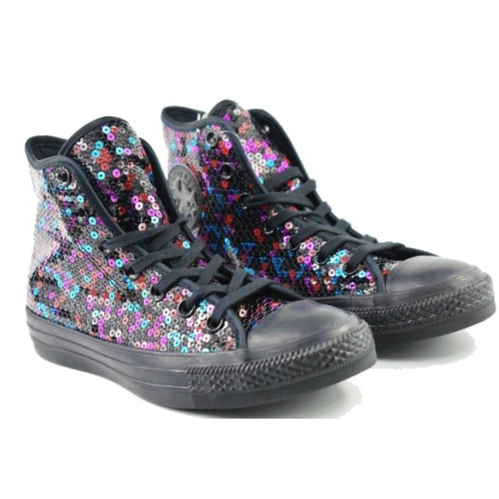 Tenis Converse Chuck Taylor All Star Hi Top Sequin 