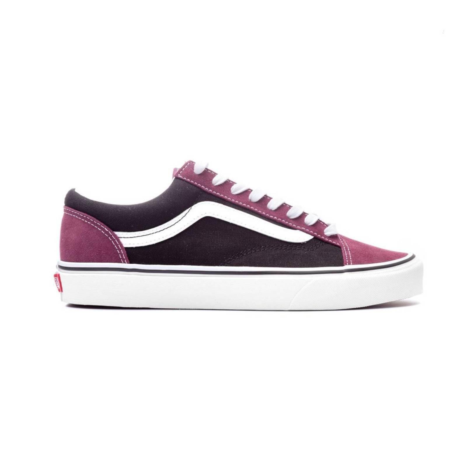 Tenis Vans Style 36 Vitange Suede Hombre Old Skool 