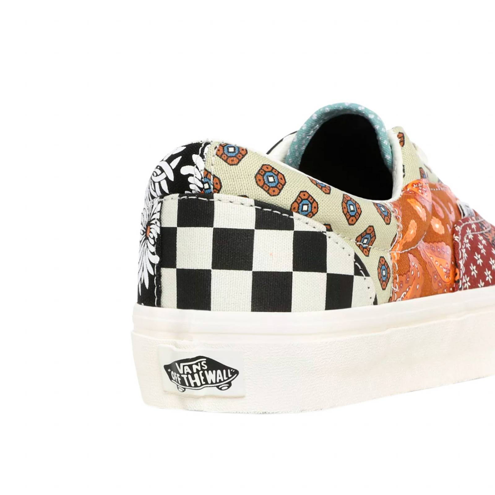 Tenis Vans Era Tiger Patchwork Print Limitado Mujer 