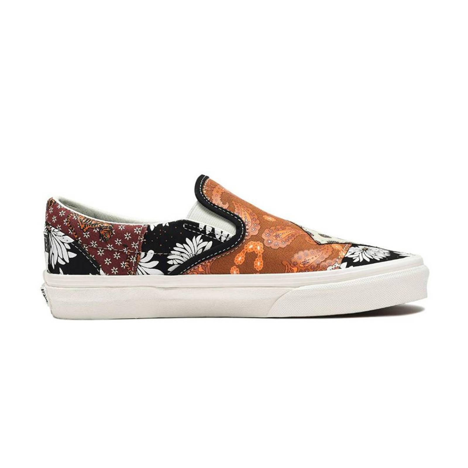 Tenis Vans Classic Slip On Tiger Patchwork Mujer Skate 