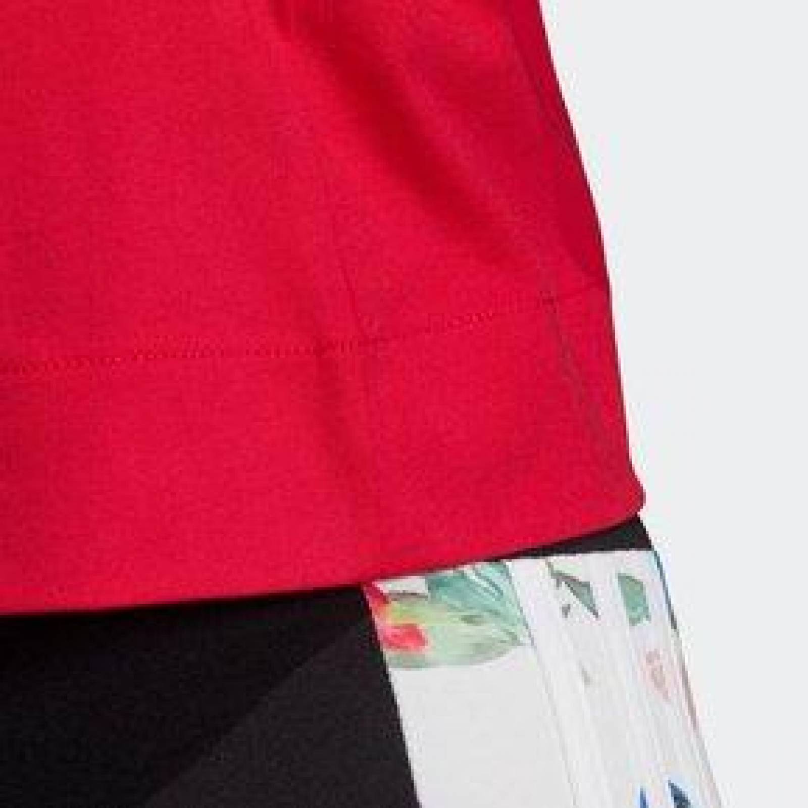 Playera Adidas Originals Mujer Rosa Cropped Top Logo 