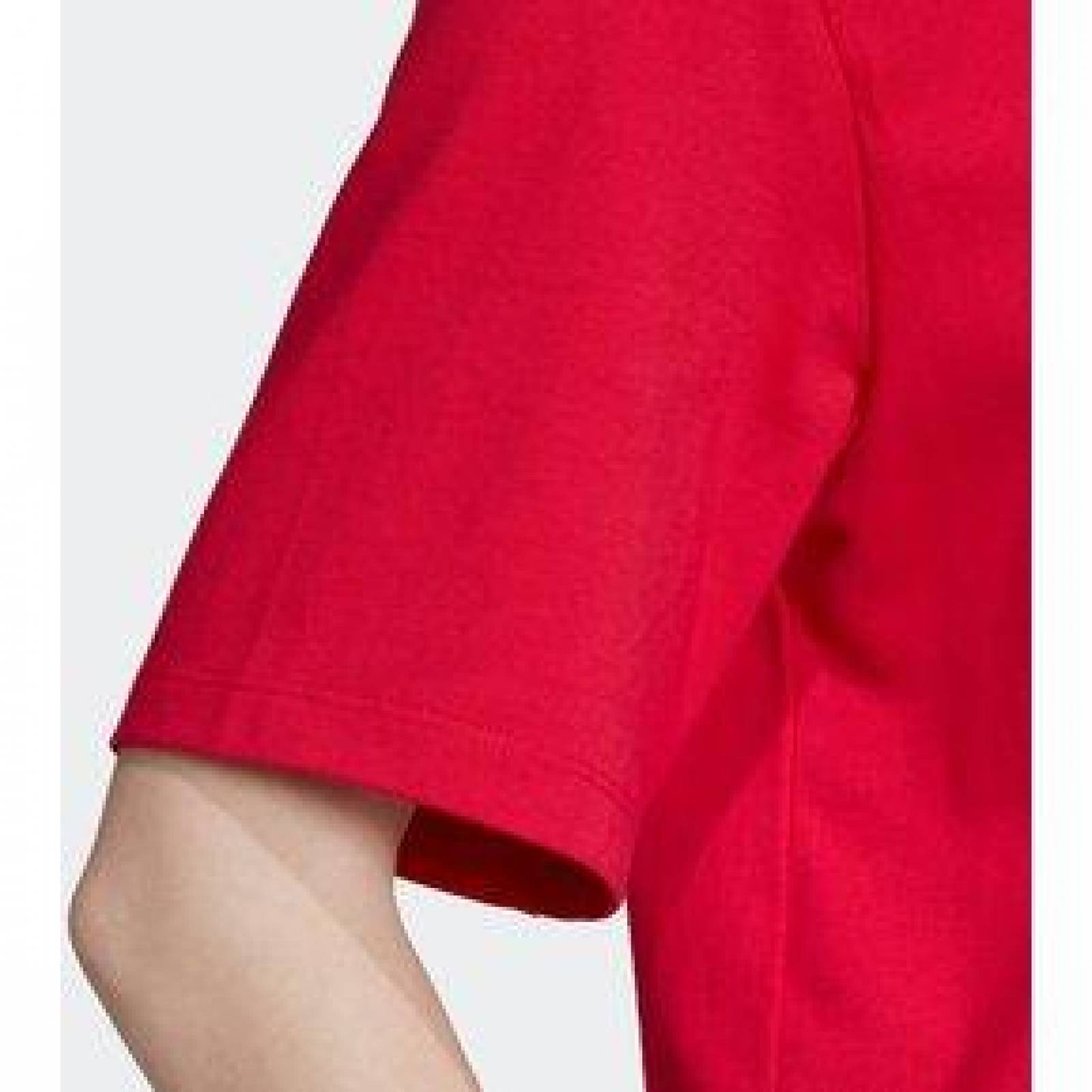 Playera Adidas Originals Mujer Rosa Cropped Top Logo 