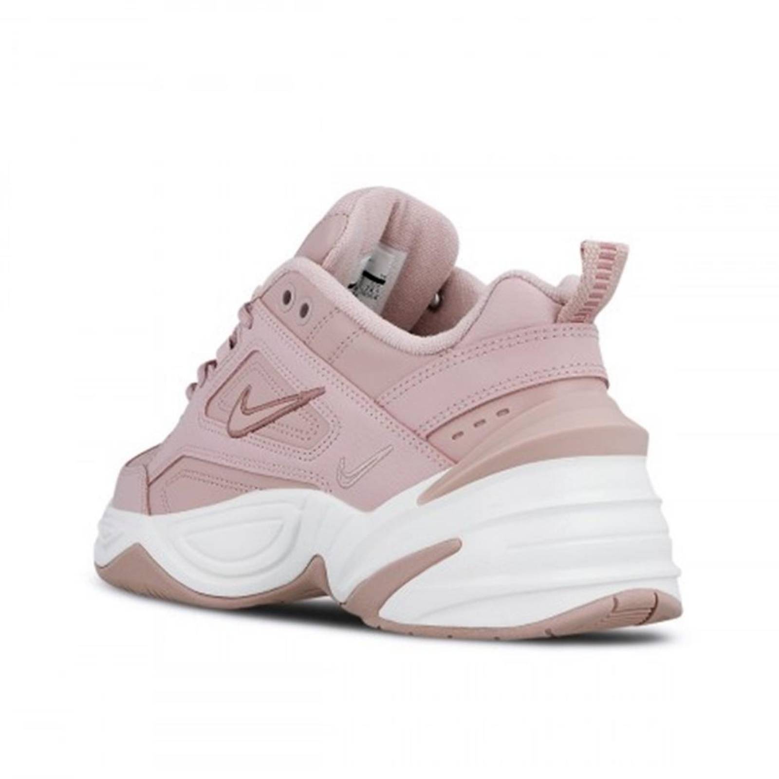 Tenis Nike M2K Tekno Plum Chalk Mujer Casual Moderno 