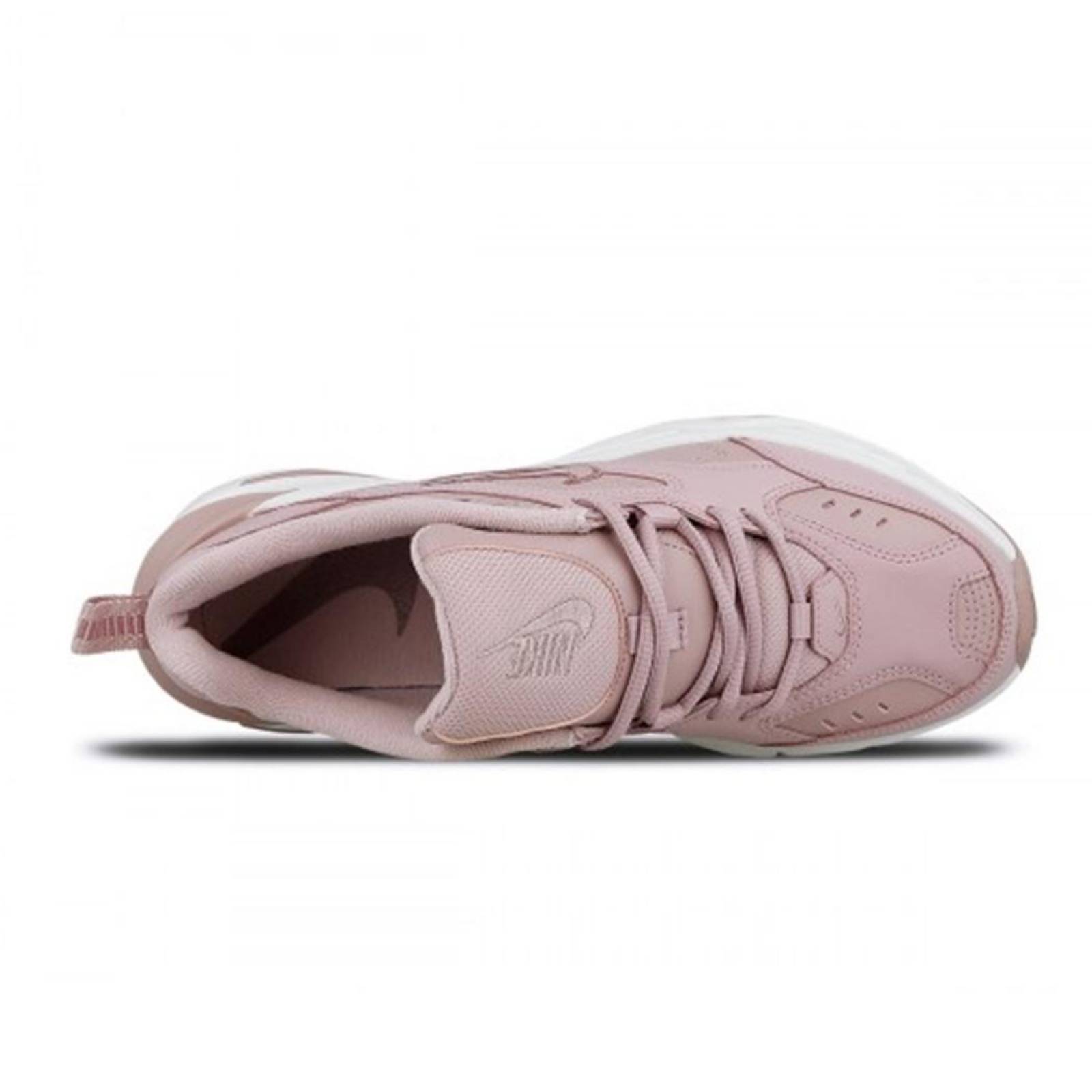 Tenis Nike M2K Tekno Plum Chalk Mujer Casual Moderno 