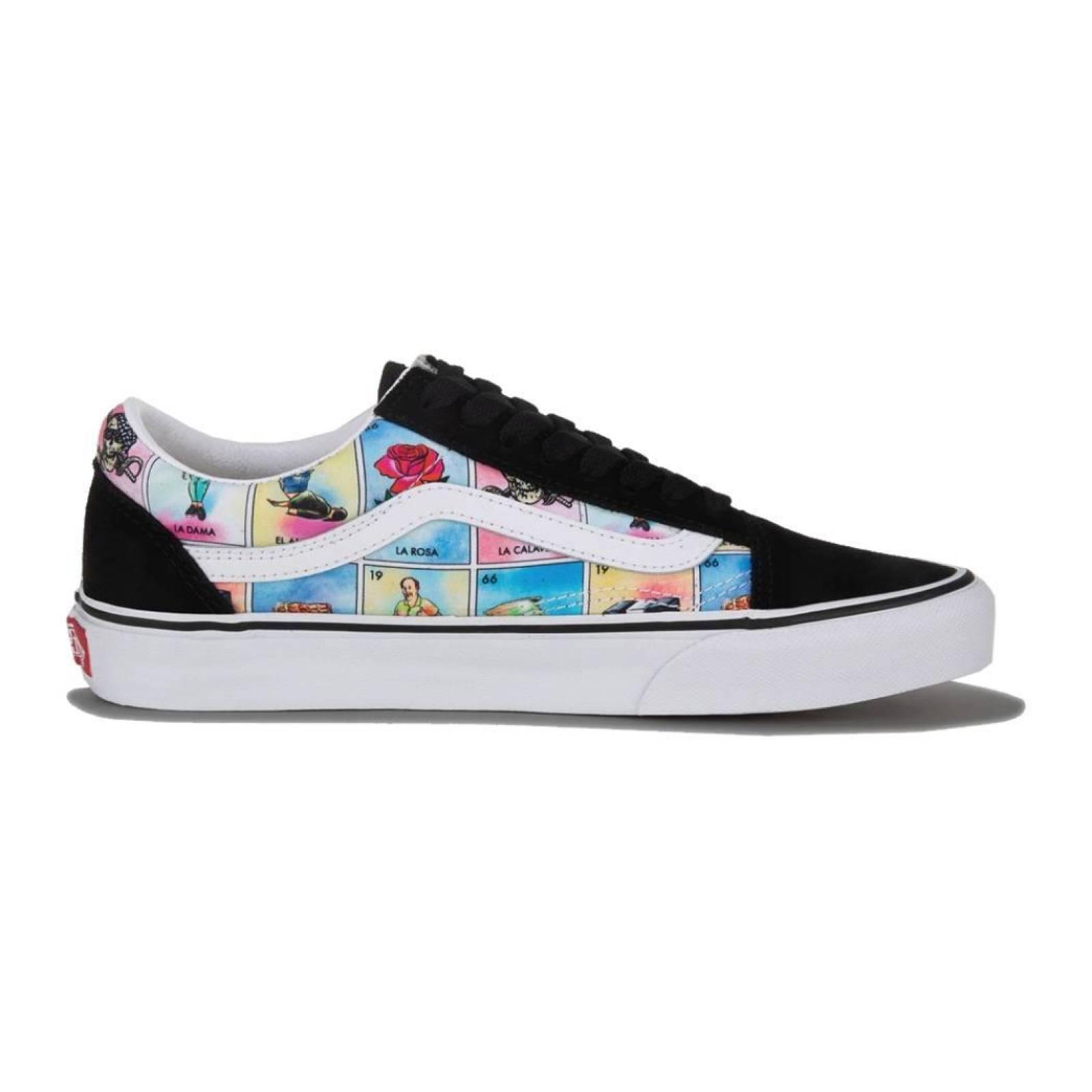 Tenis Vans Old Skool Unisex Loteria Casual Skate Print 