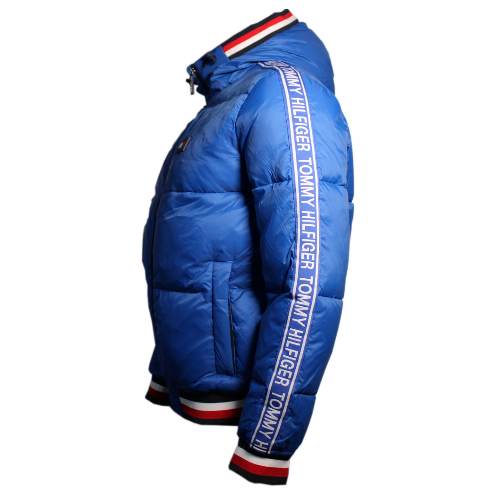 Chamarra Tommy Hilfiger Hombre Acolchada Invierno Moda Casual 
