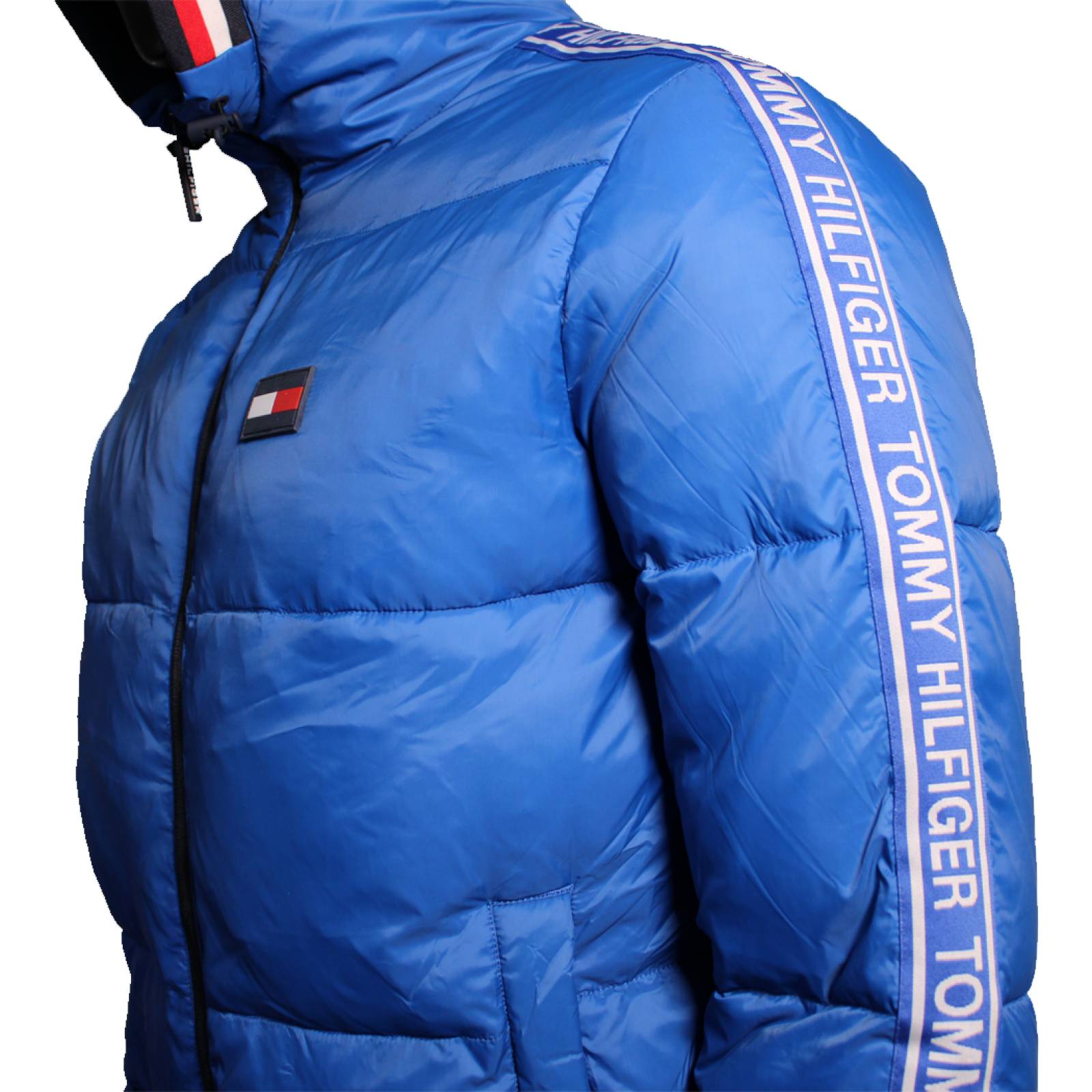 Chamarra Tommy Hilfiger Hombre Acolchada Invierno Moda Casual 