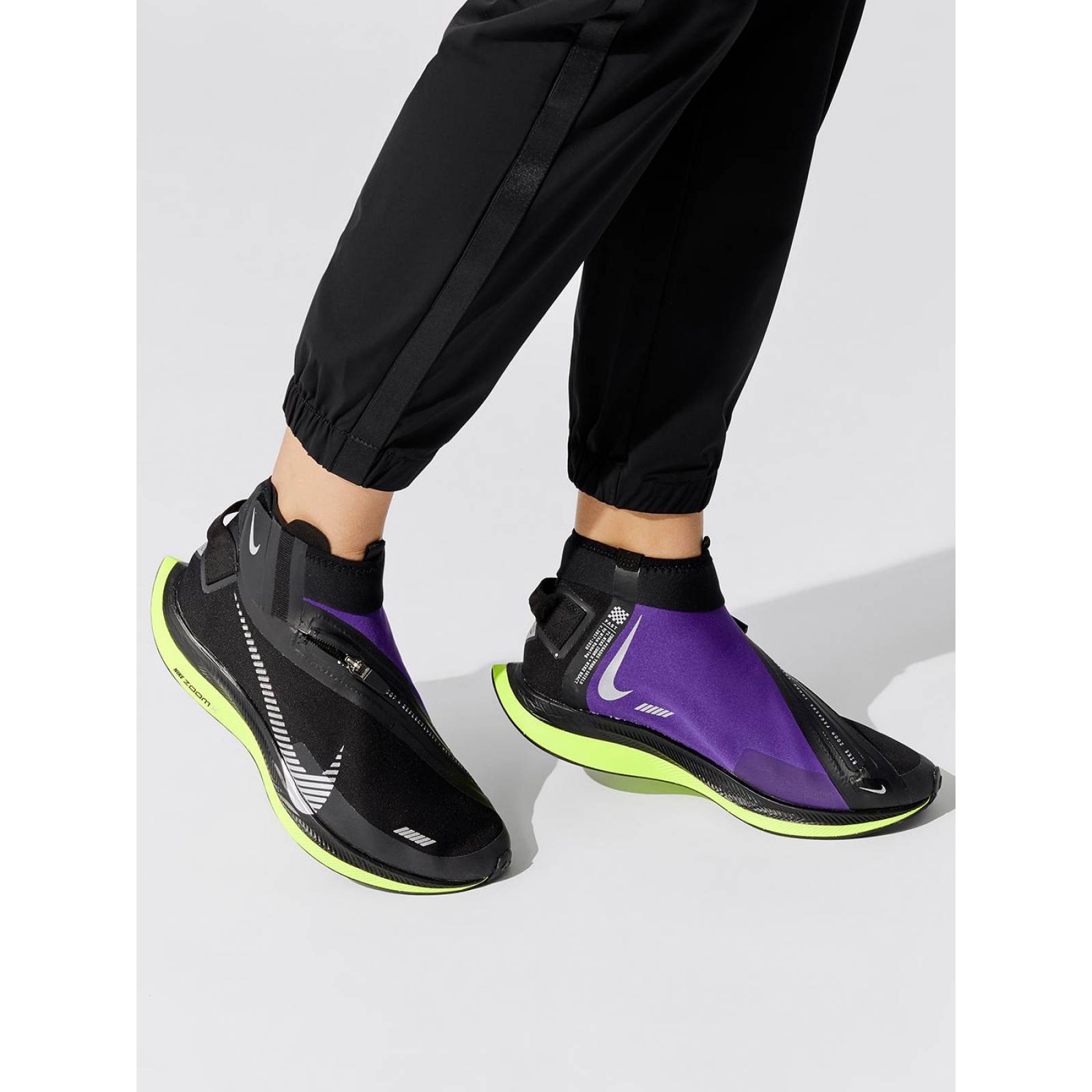 Tenis Nike Zoom Pegasus Turbo Shield Mujer Running Impermeable 