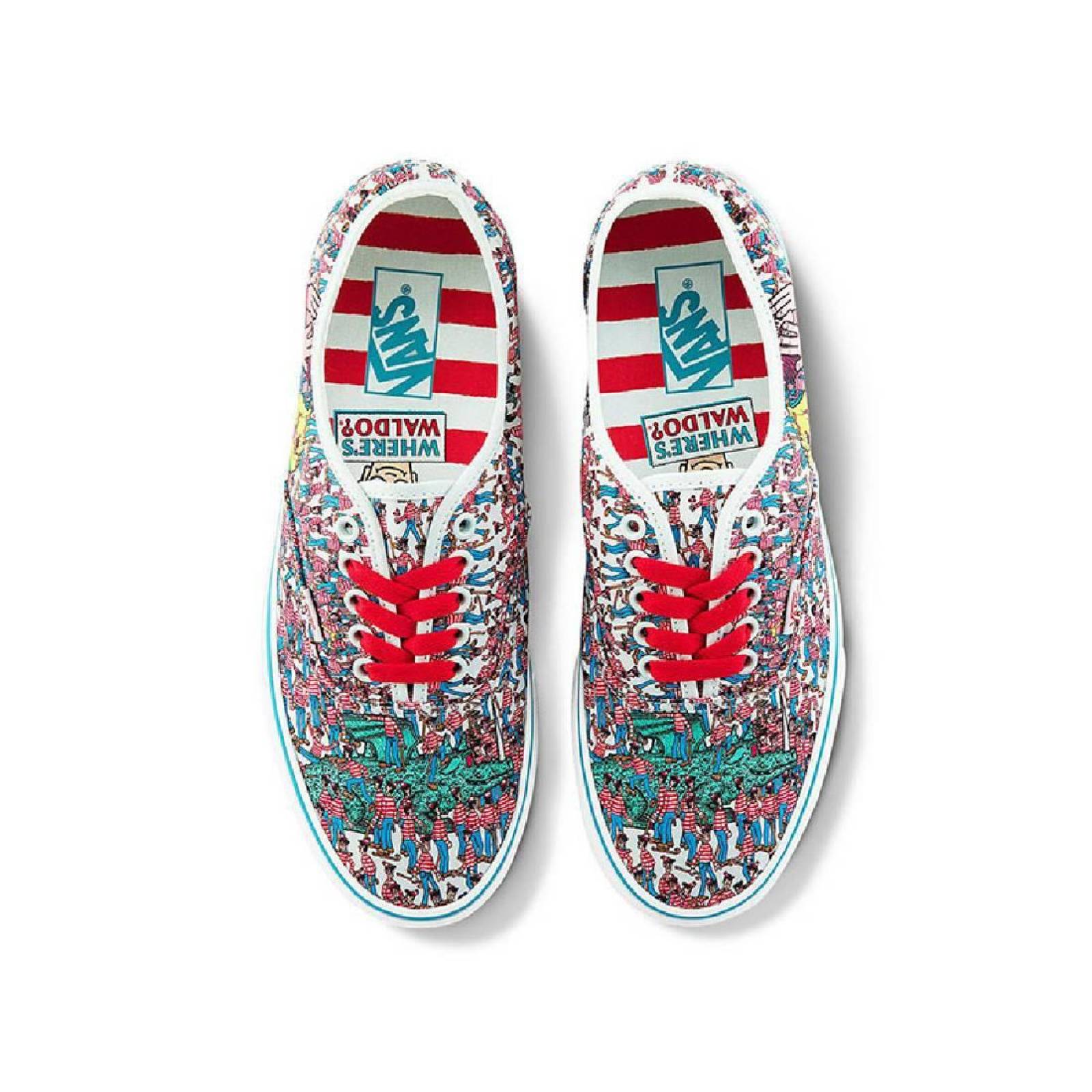 Tenis Vans Authentic x Where´s Waldo? Unisex Wally Skate