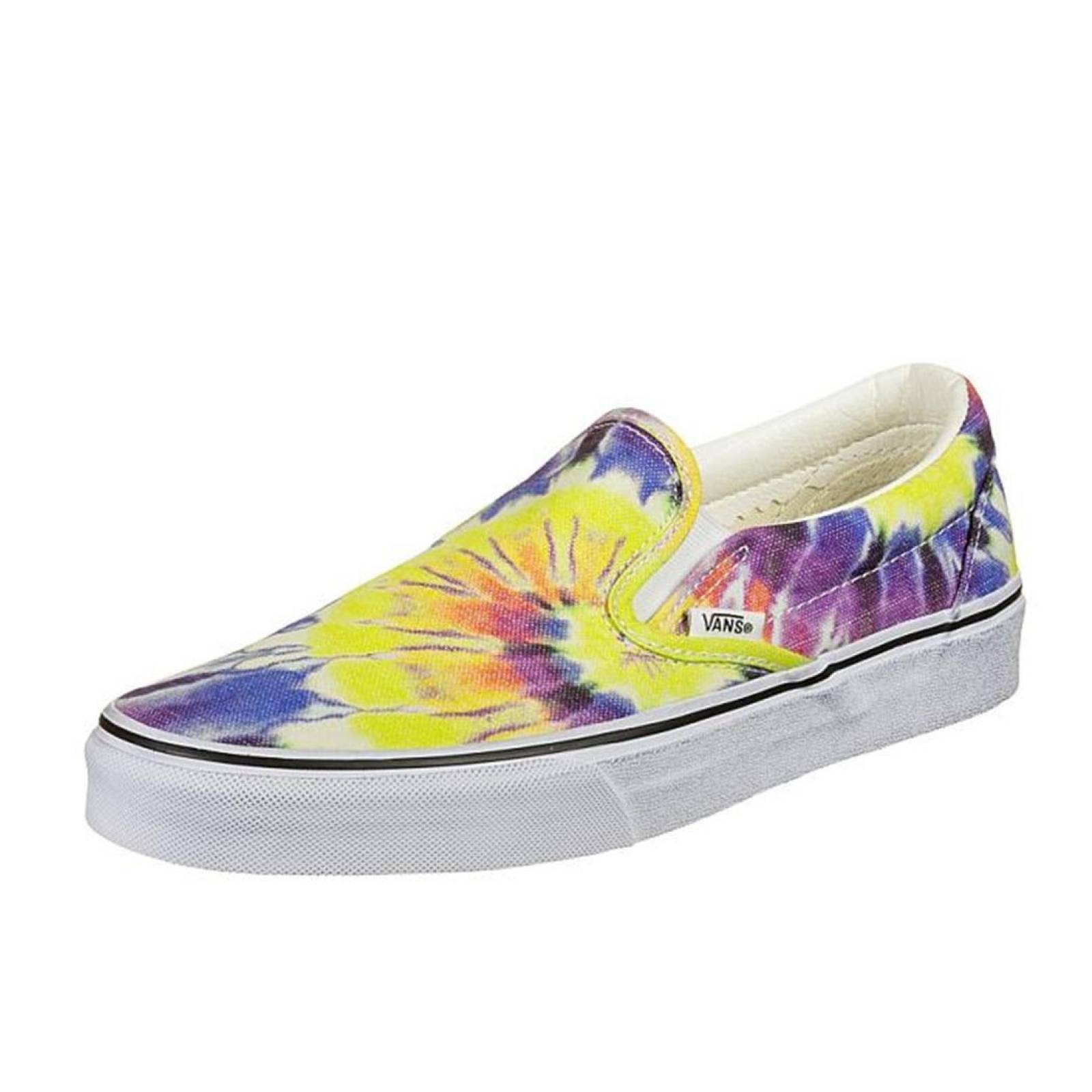 Tenis Vans Slip-On Washed Tie Dye Mujer Casual 