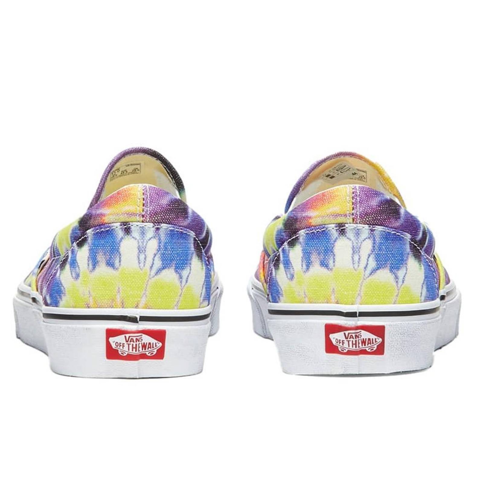 Tenis Vans Slip-On Washed Tie Dye Mujer Casual 