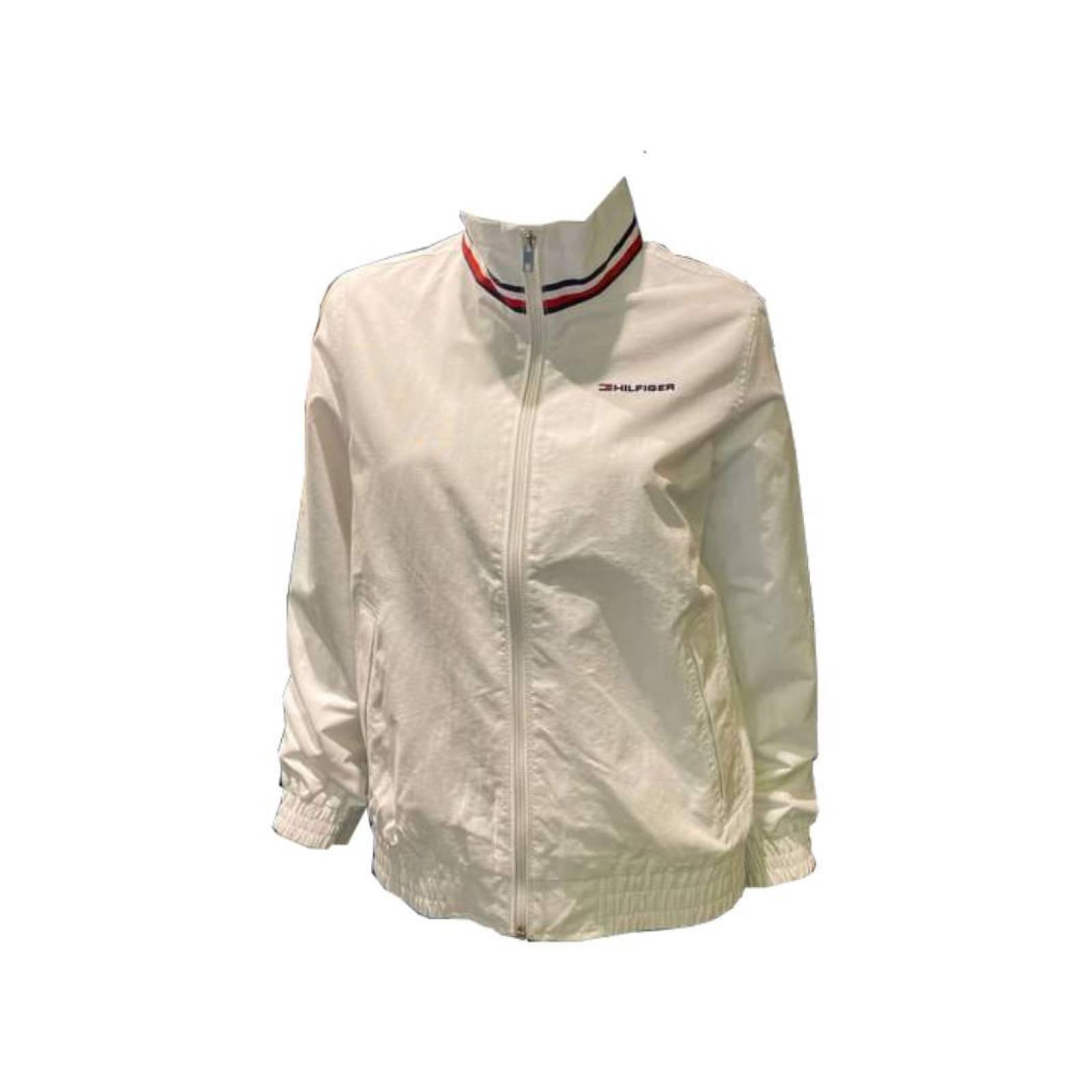 Chamarra Tommy Hilfiger Mujer Impermeable Lluvia Casual