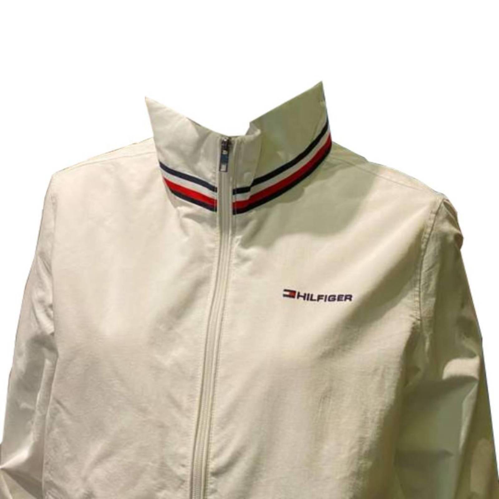 Chamarra Tommy Hilfiger Mujer Impermeable Lluvia Casual