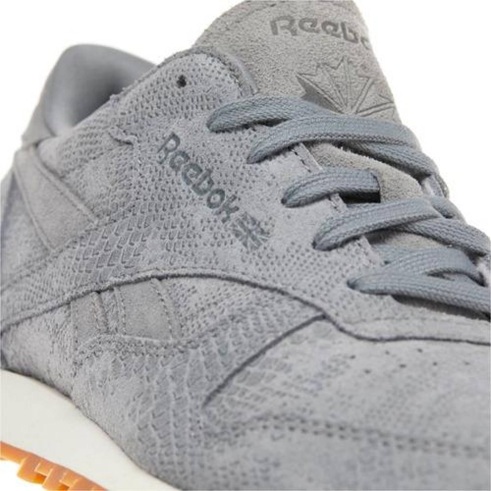 Tenis Reebok Classic Leather Clean Exotics Mujer 