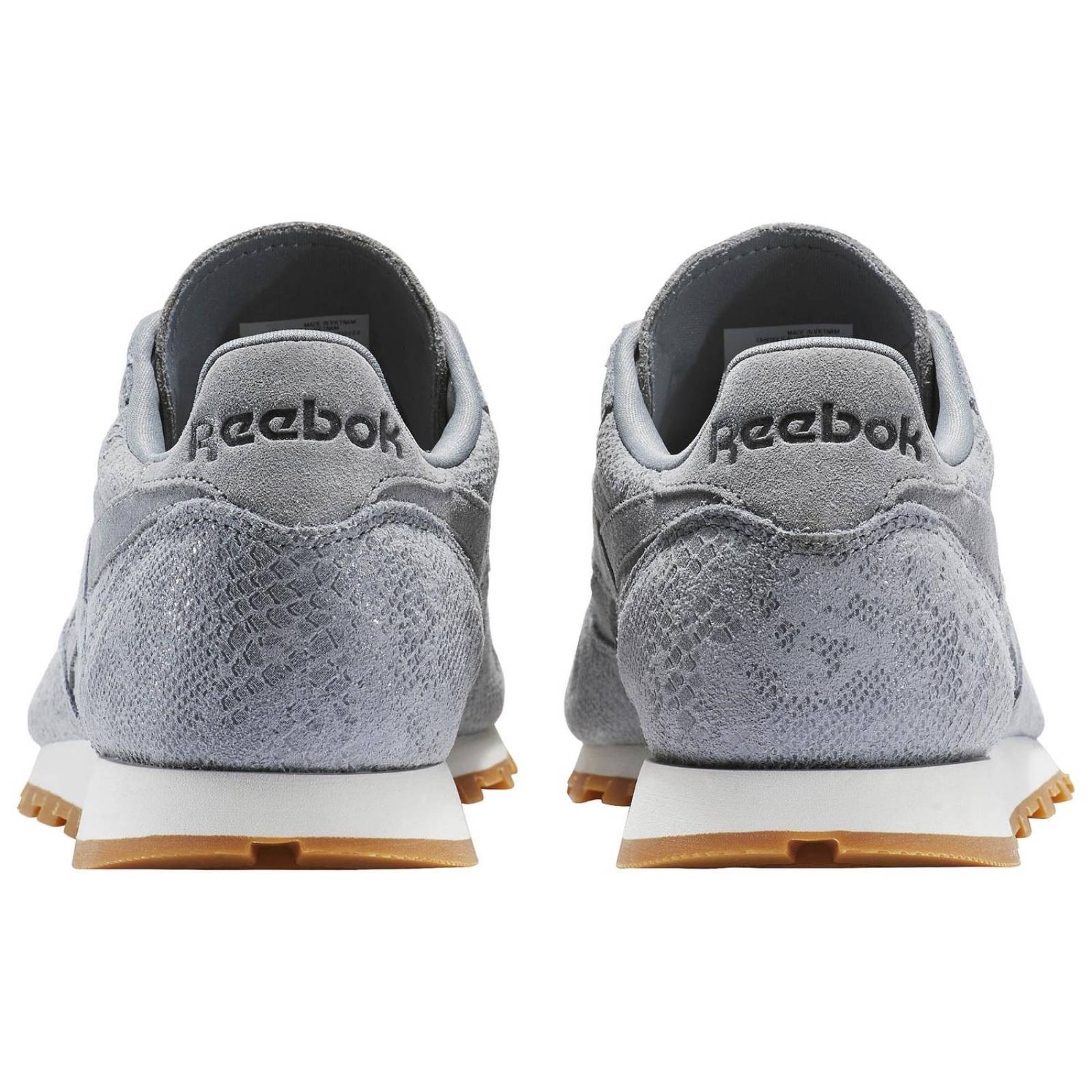 Tenis Reebok Classic Leather Clean Exotics Mujer 