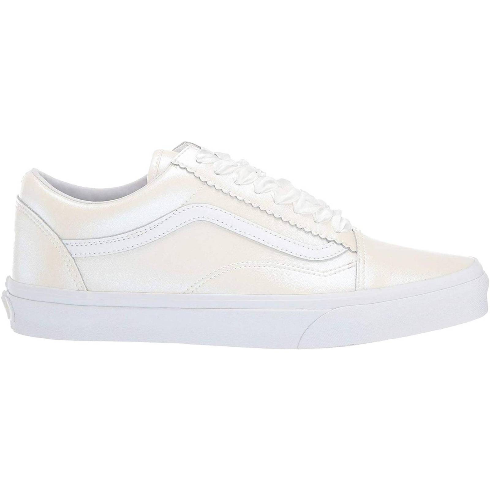 Tenis Vans Old Skool Pearl Suede Mujer Casual Moda 