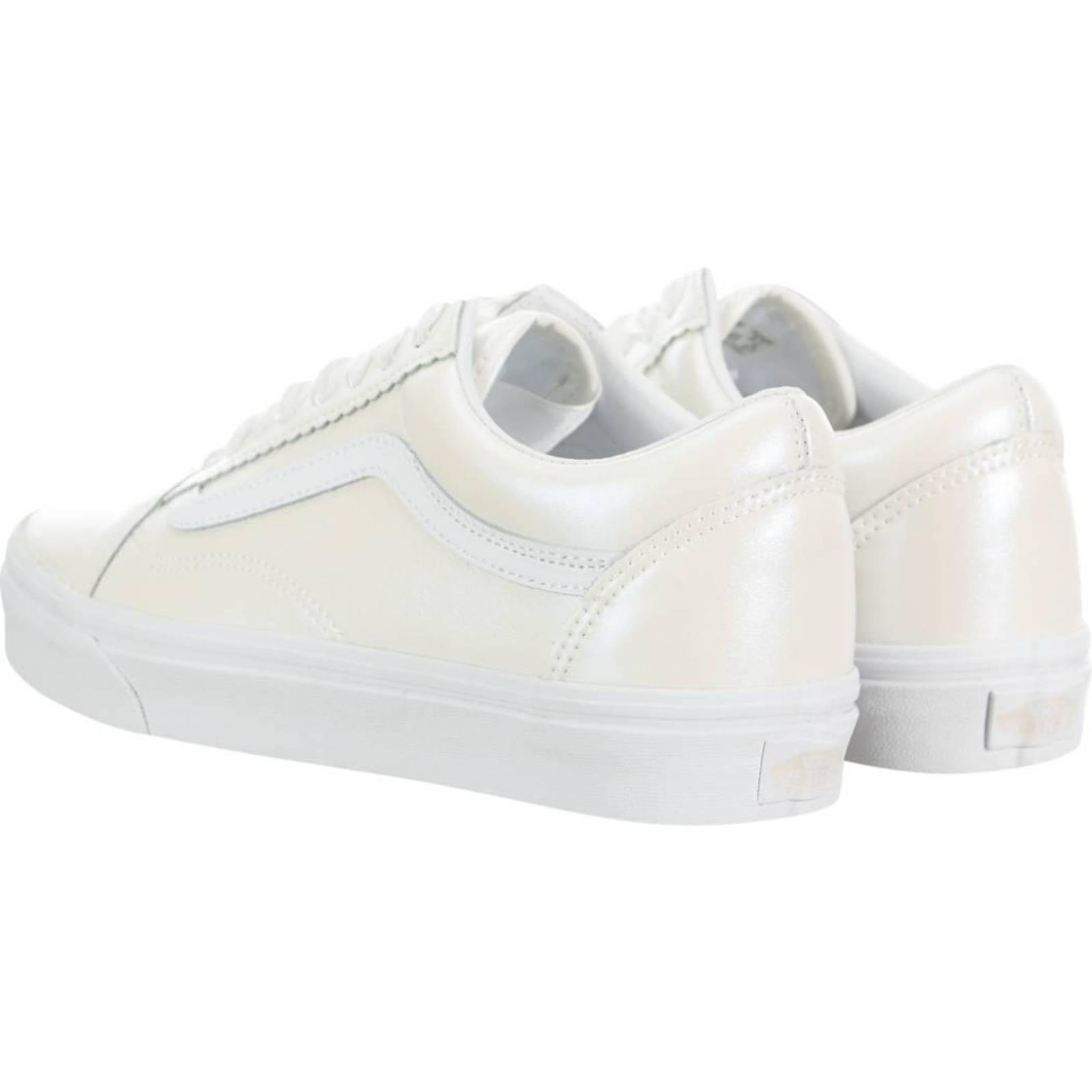 Tenis Vans Old Skool Pearl Suede Mujer Casual Moda 