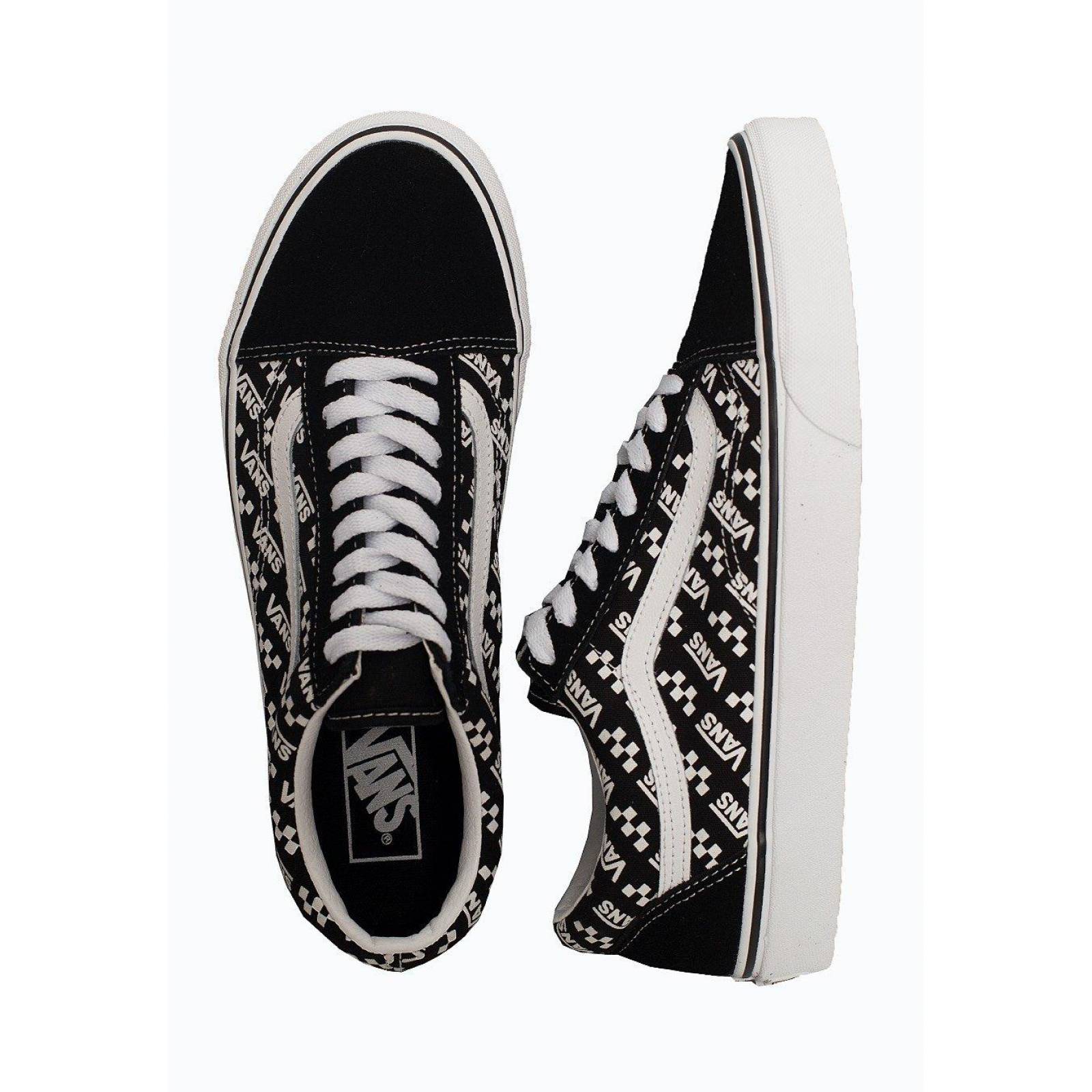 Tenis Vans Old Skool Logo Repeat Hombres Sport