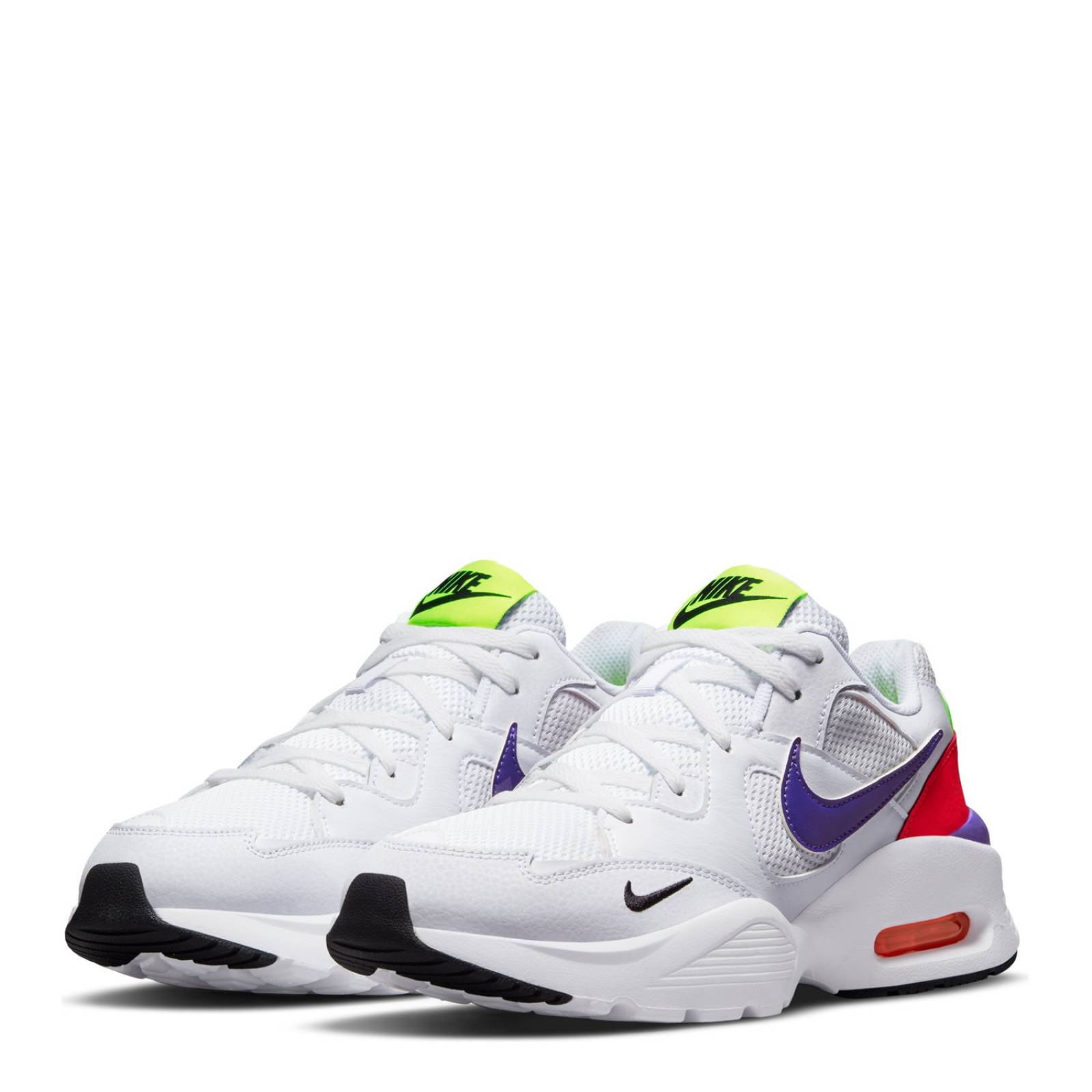 Tenis Nike Air Max Fusion White Indigo Burst Hombre 