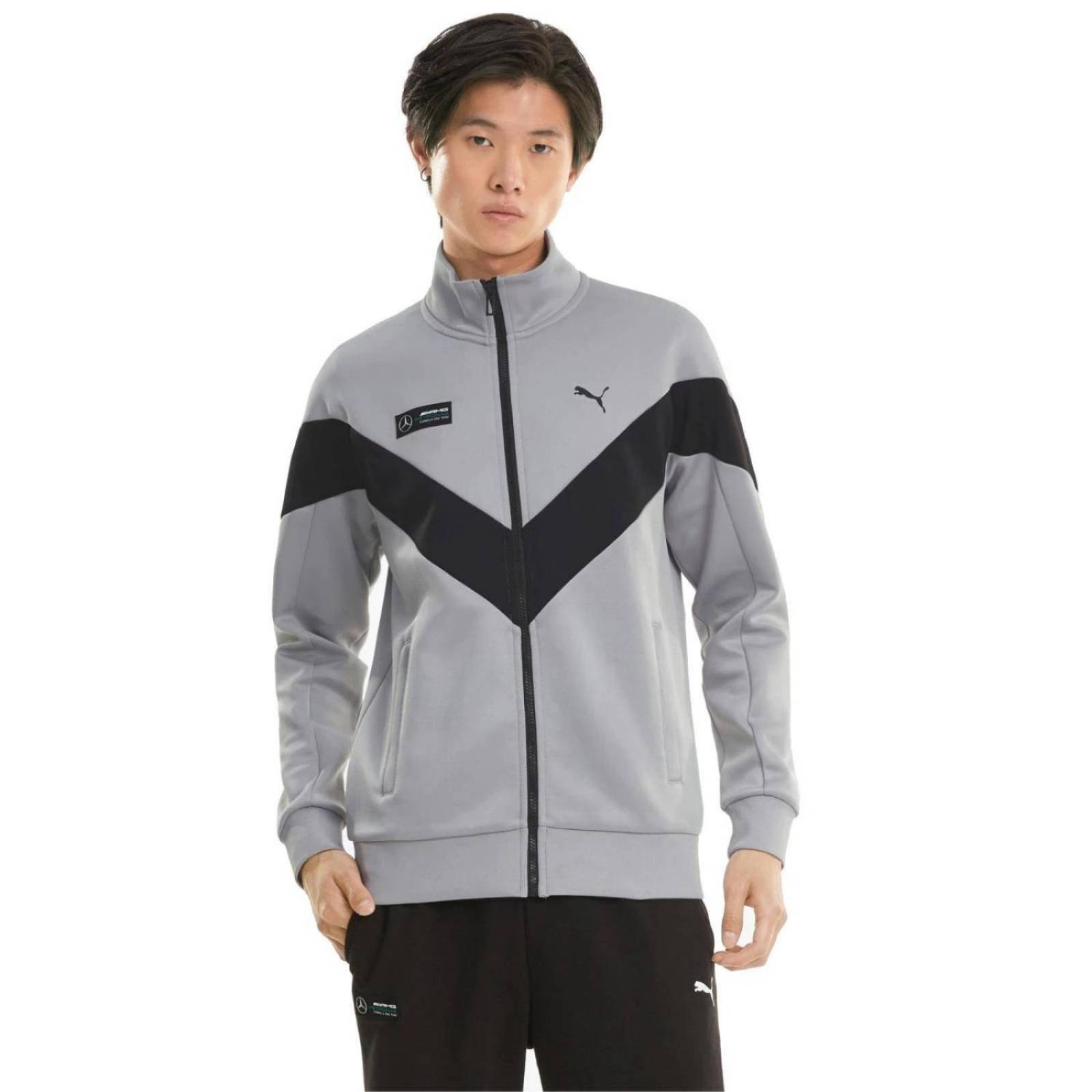 Chamarra Puma Mapf1 Mercedes Team Track Jacket Hombre F1