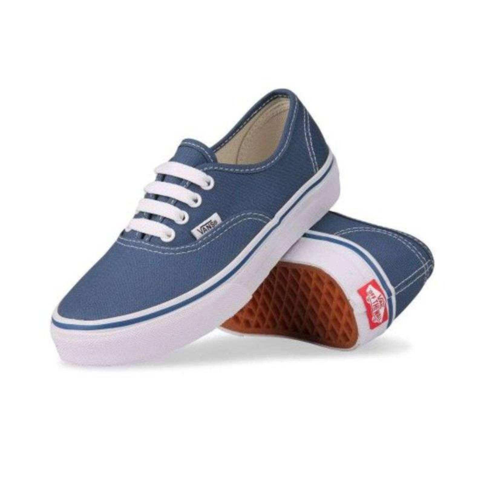 Tenis Vans Classics Authentic NAVY/TRUE WHITE Juvenil Niño 