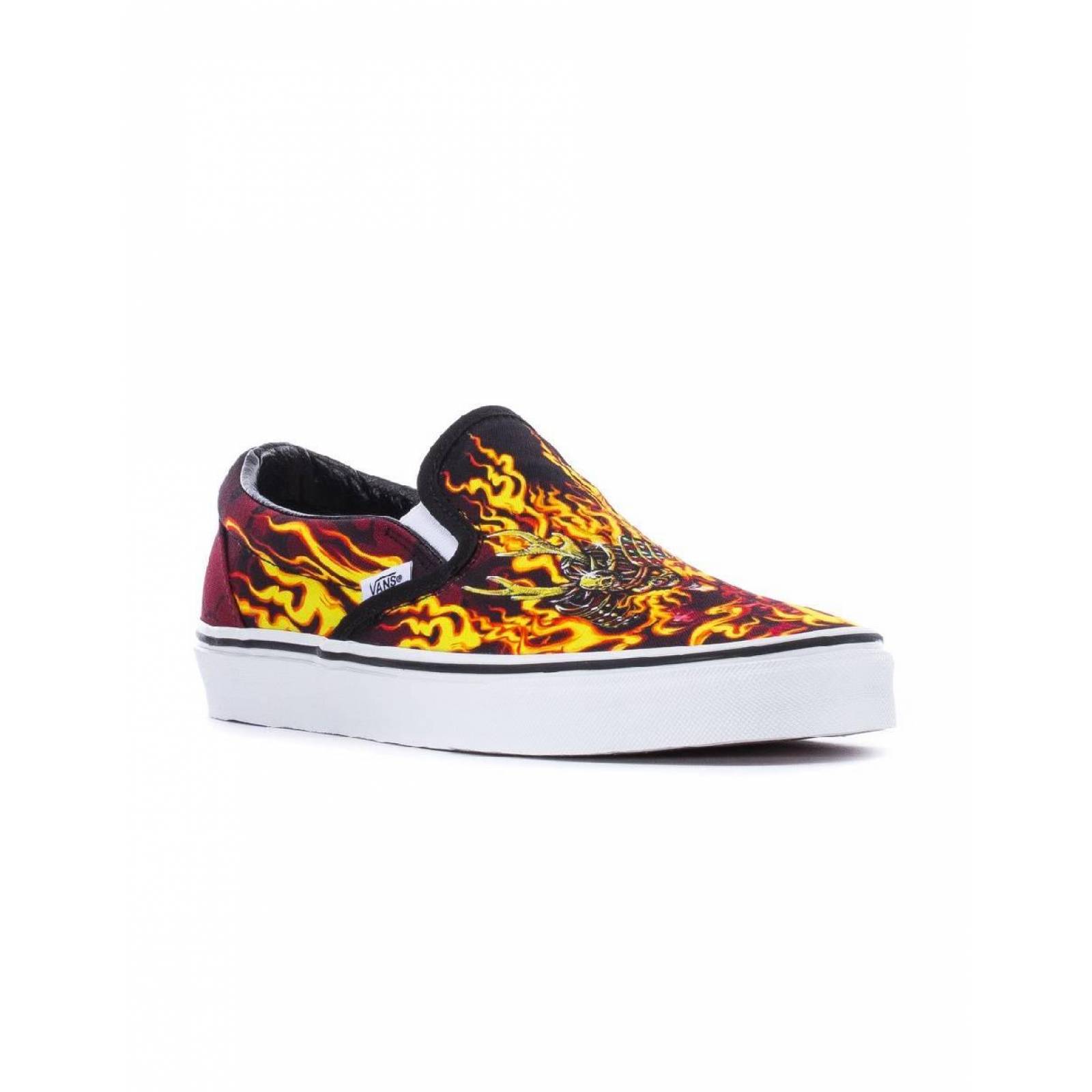 Tenis Vans Slip-On Samurai Rising Hombre Casual Skate 