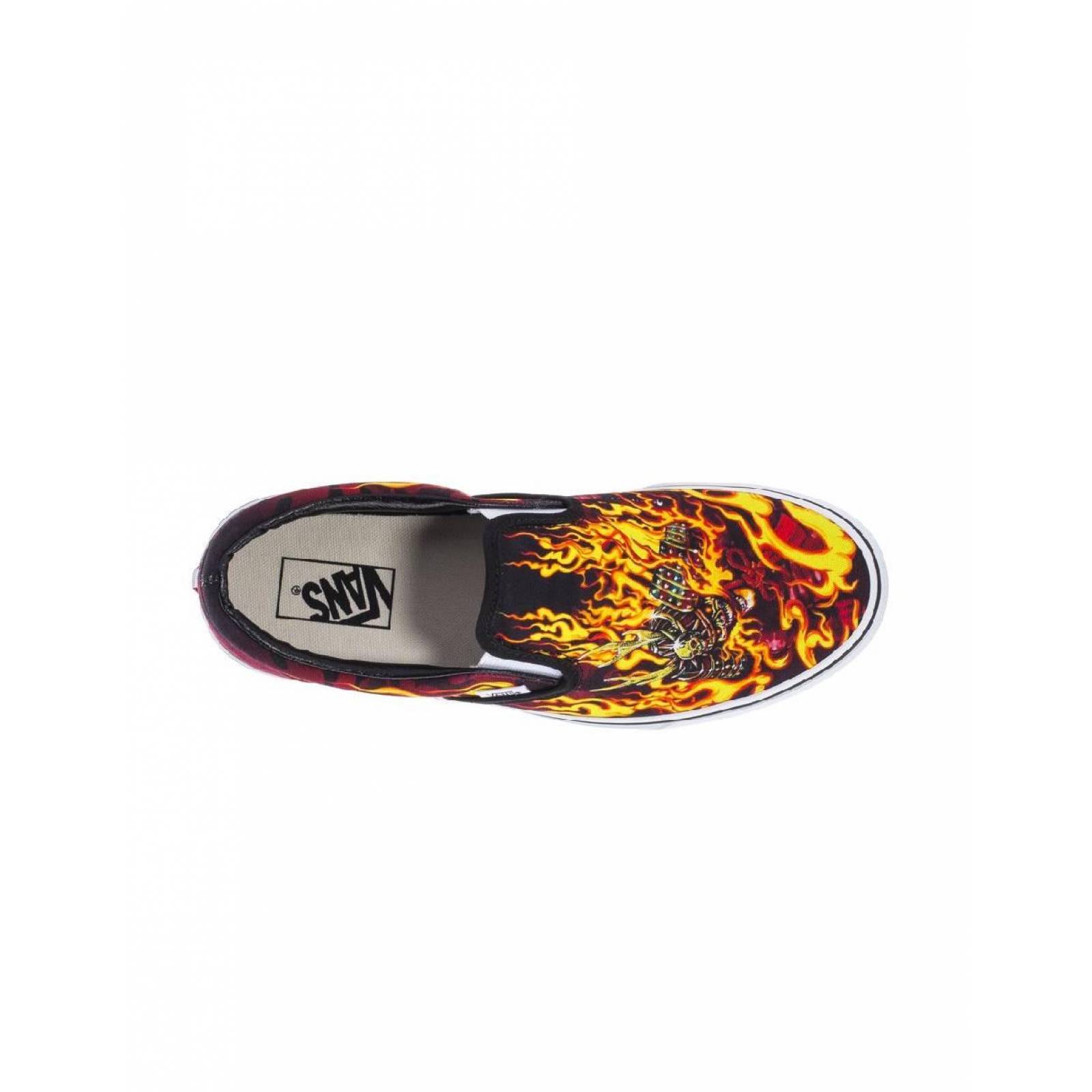 Tenis Vans Slip-On Samurai Rising Hombre Casual Skate 