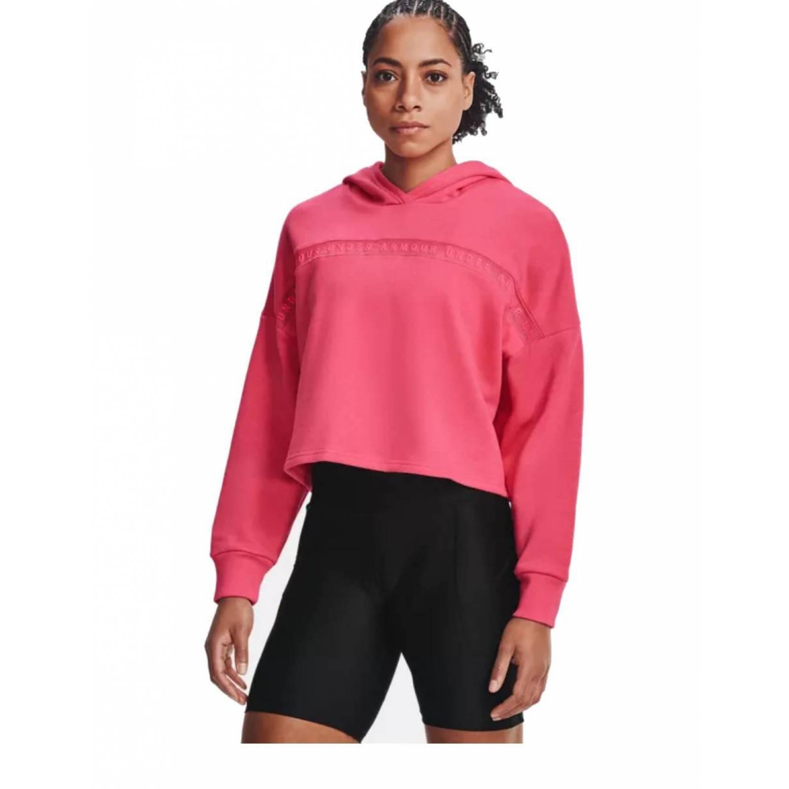 Sudadera Under Armour Mujer Rosa Deportiva Sport 