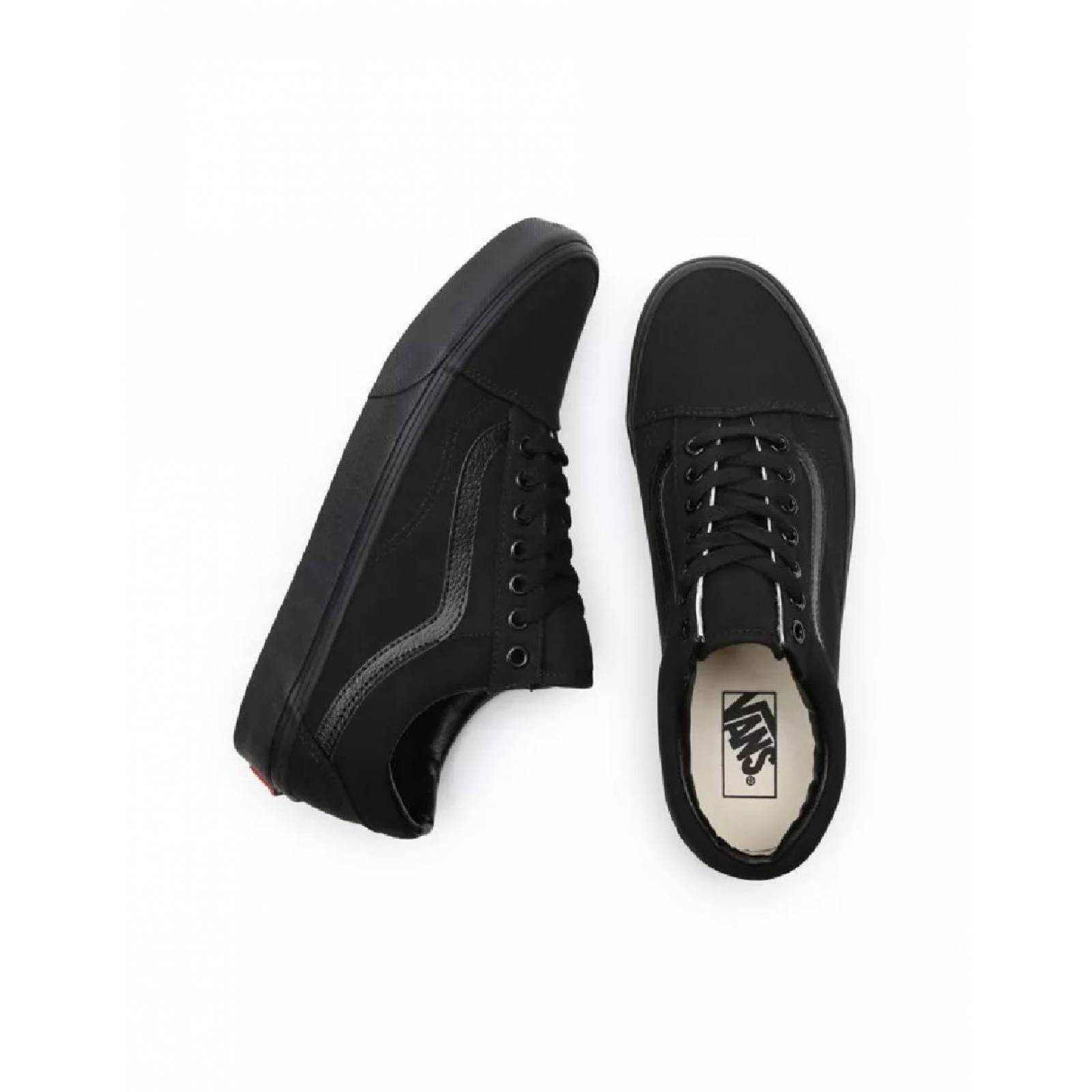 Tenis Vans Old Skool Unisex Deportivos Skate Negro black