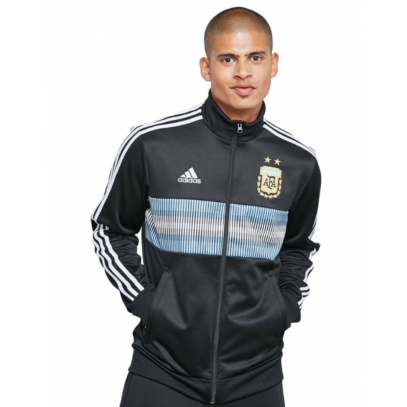 Chamarra Adidas Selección Argentina Hombre Deportivo AFA Original 