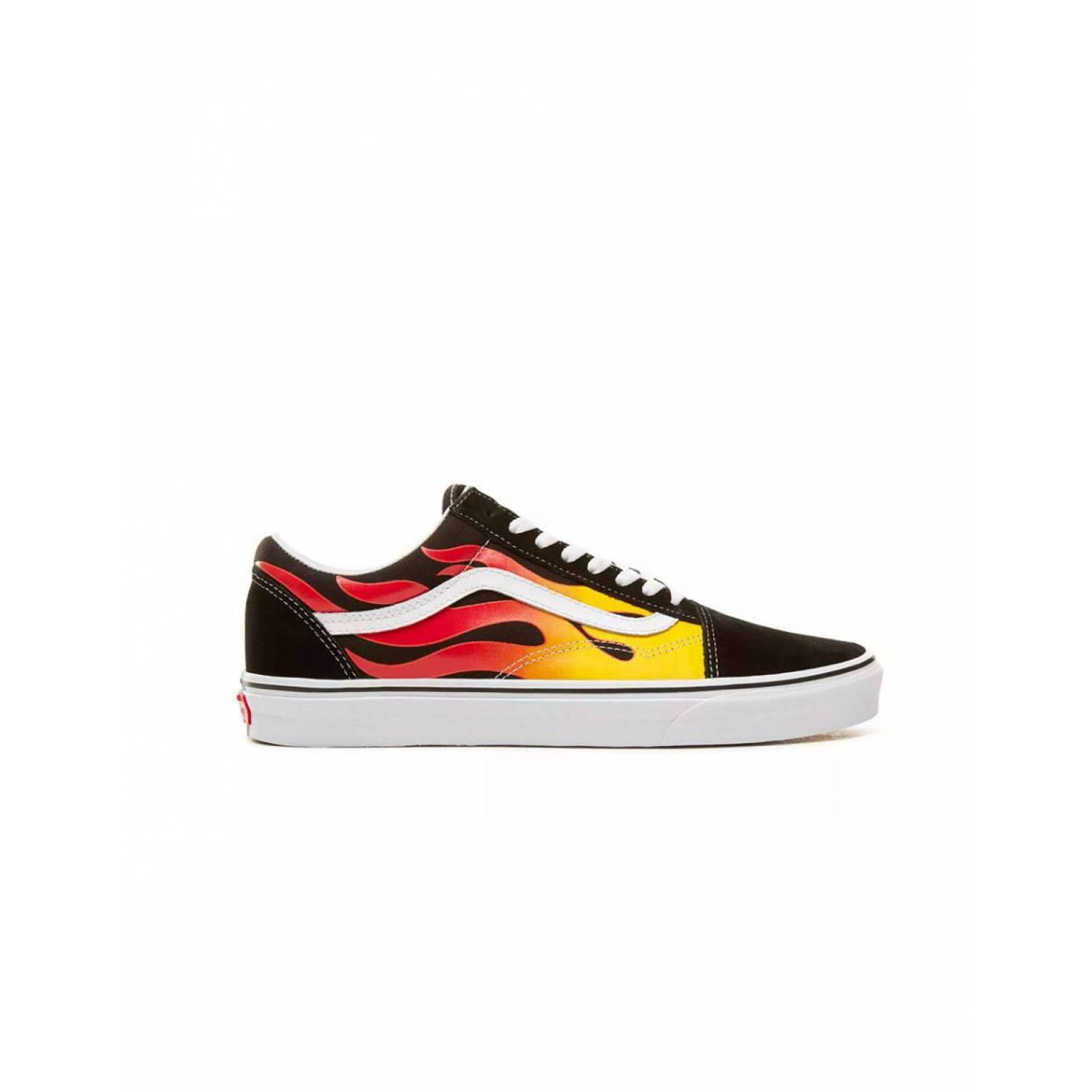 Tenis Vans Old Skool Flame Unisex Skate Deportivo