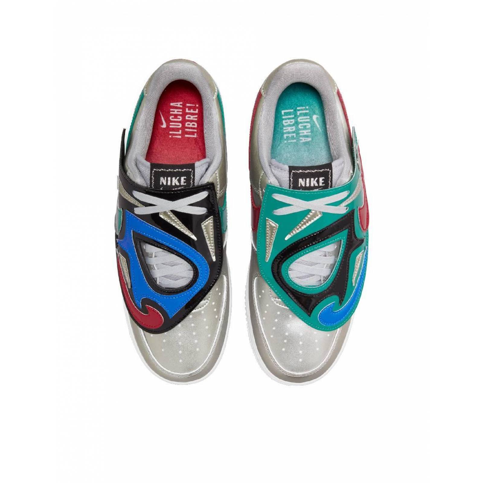 Tenis Nike Air Force 1 Lucha Libre Mujer Casual Cómodo 