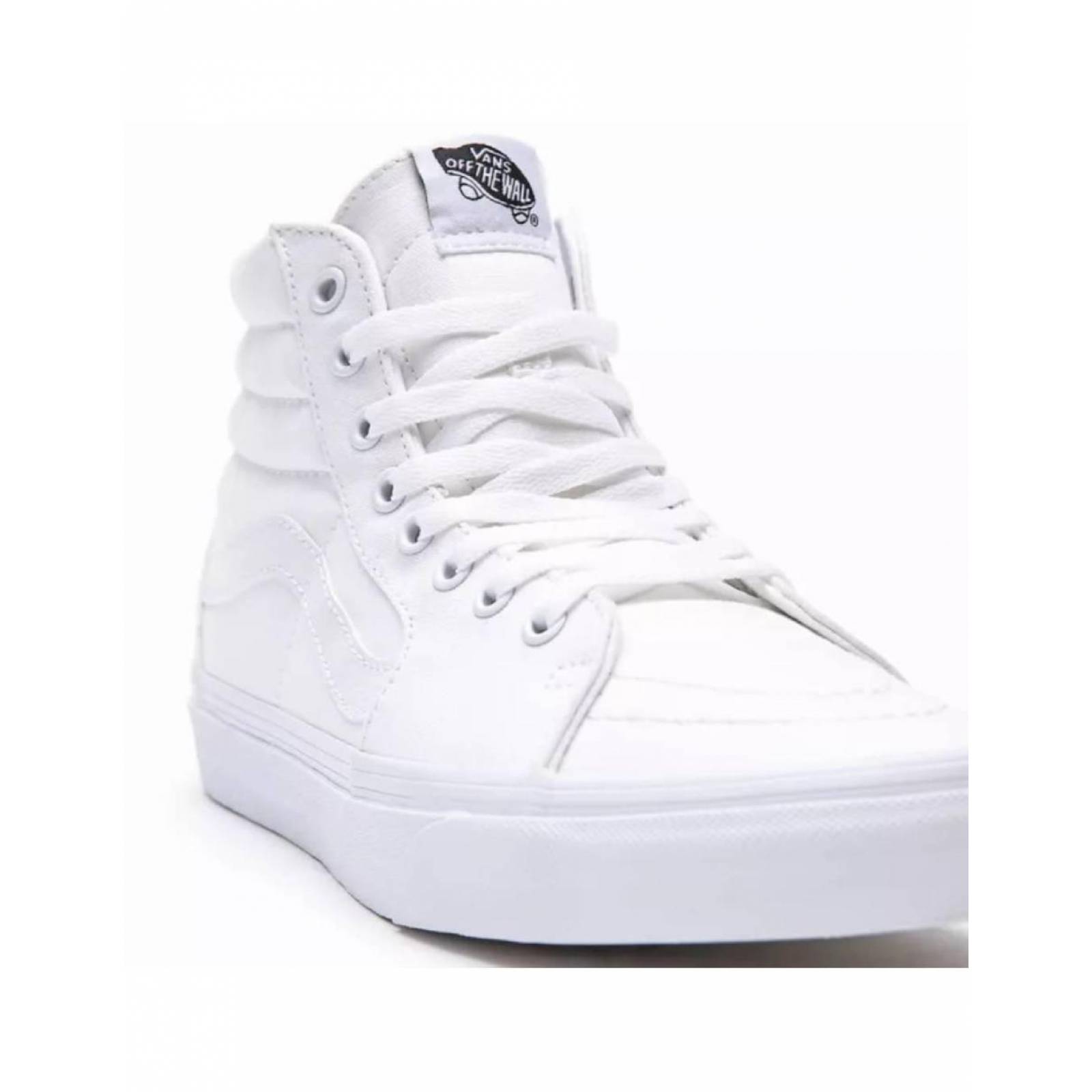 Tenis Vans Sk8-Hi True White Unisex Casual Skate Moda