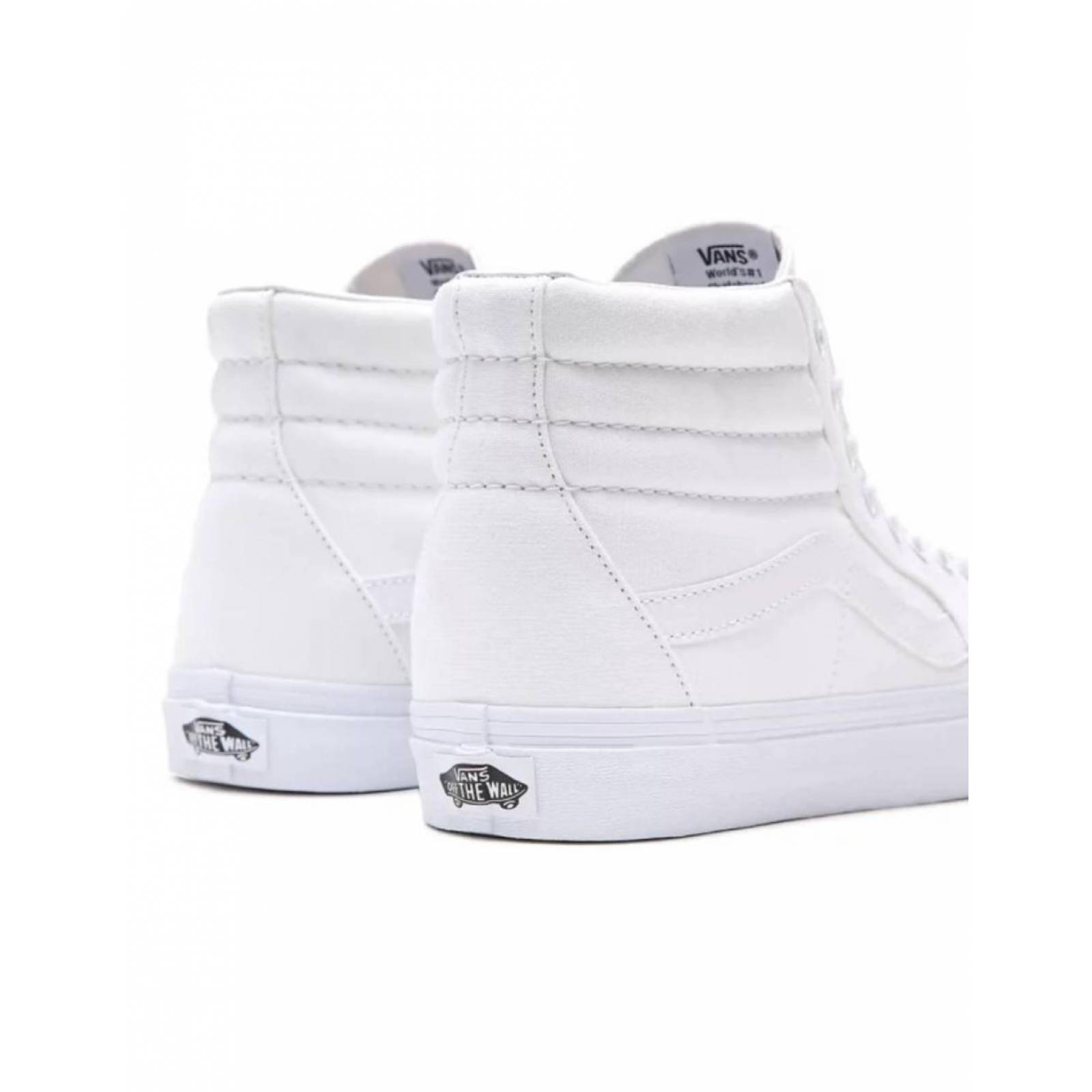 Tenis Vans Sk8-Hi True White Unisex Casual Skate Moda