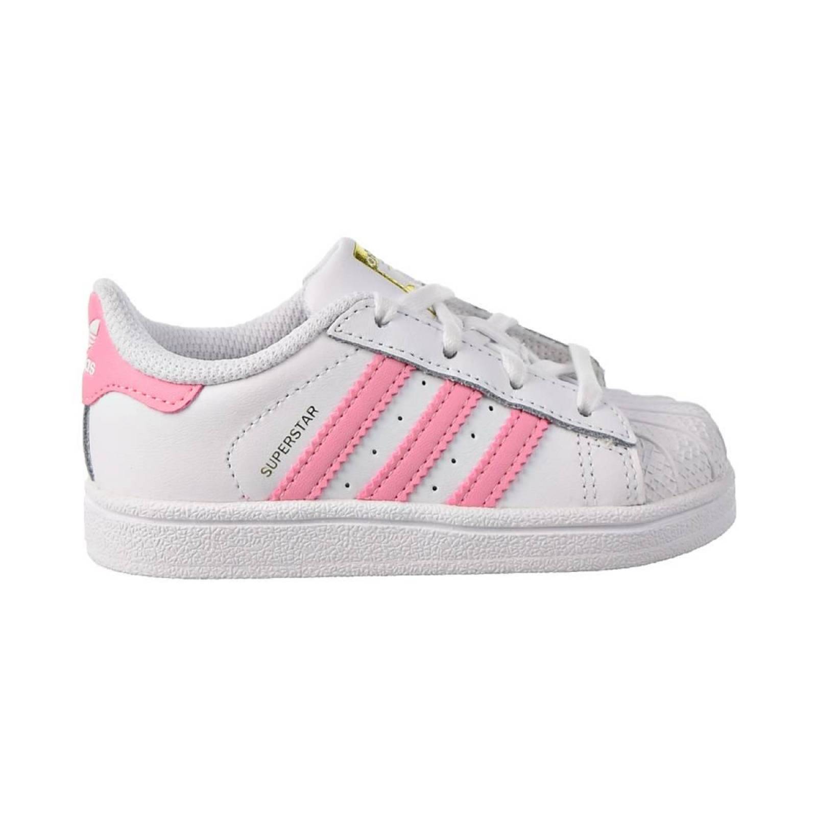 Tenis Adidas Originals Superstar Mujer Clasico Casual Blanco 25.5