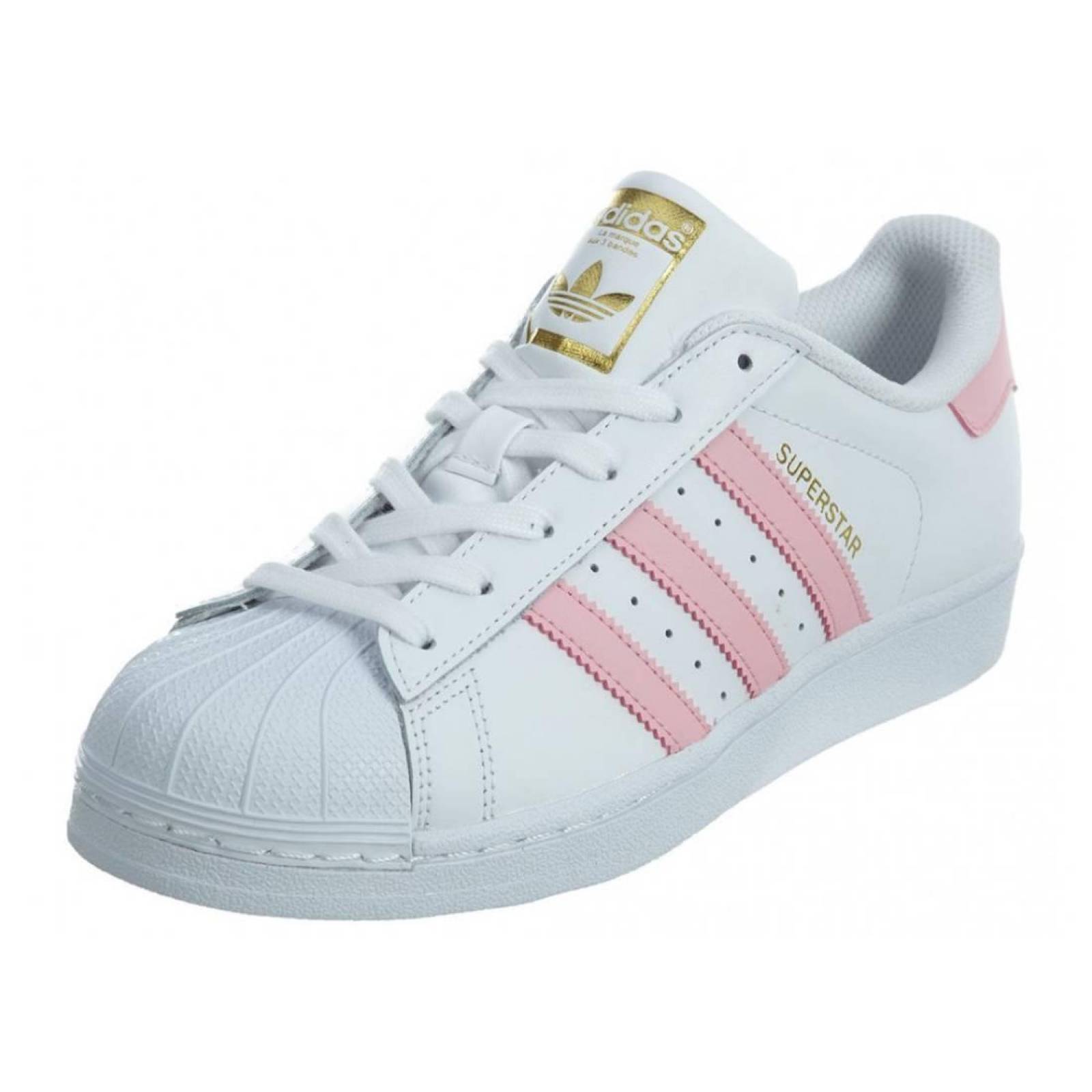 Tenis Adidas Originals Superstar Mujer Clasico Casual Blanco 25.5