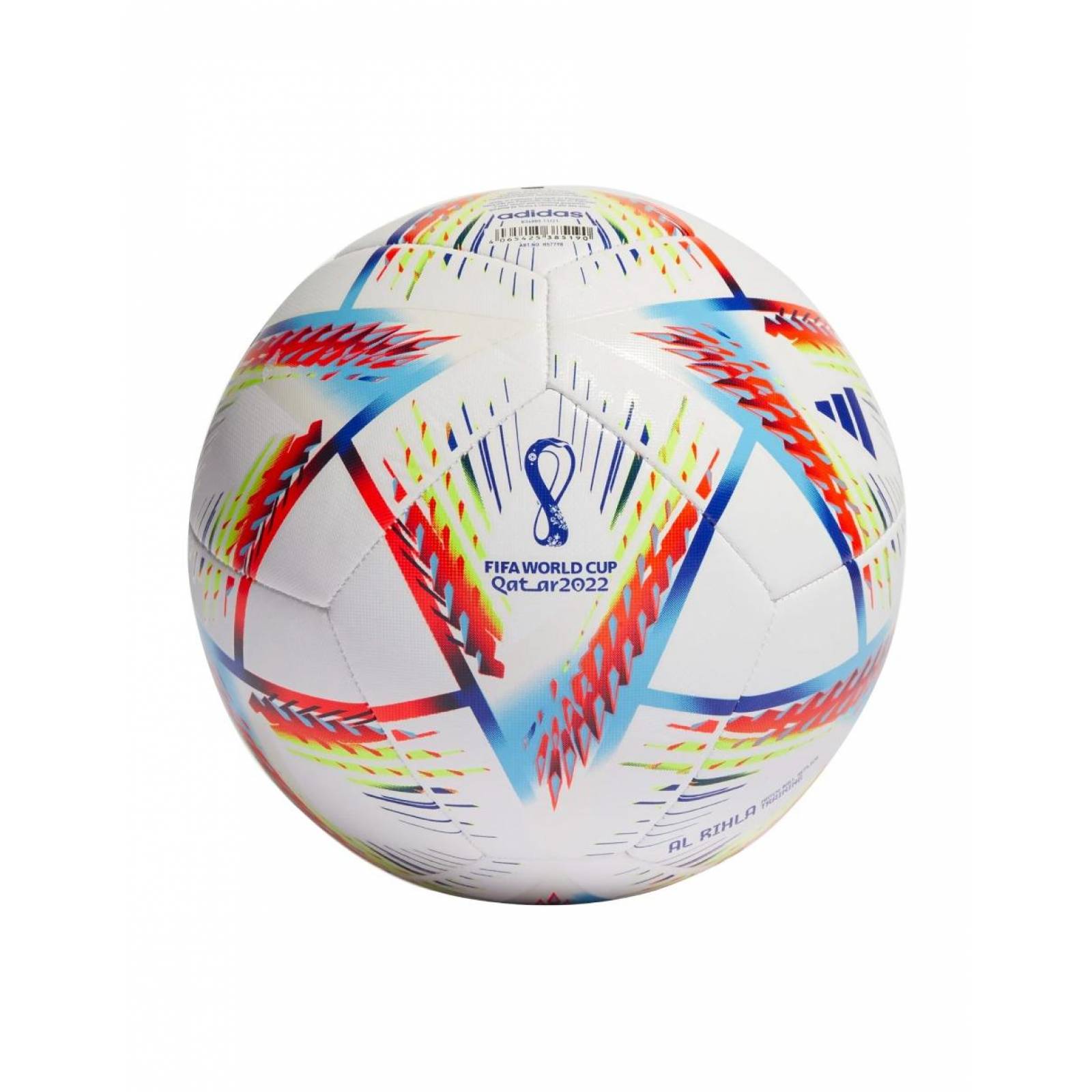 Balón de Fútbol adidas Training Al Rihla Qatar 2022 World Cup FIFA 5 Blanco