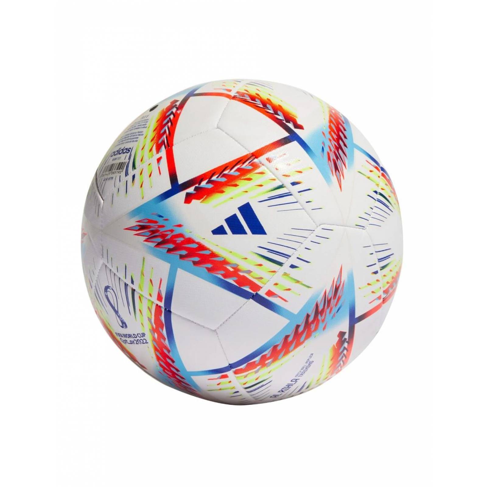 Balón de Fútbol adidas Training Al Rihla Qatar 2022 World Cup FIFA 5 Blanco