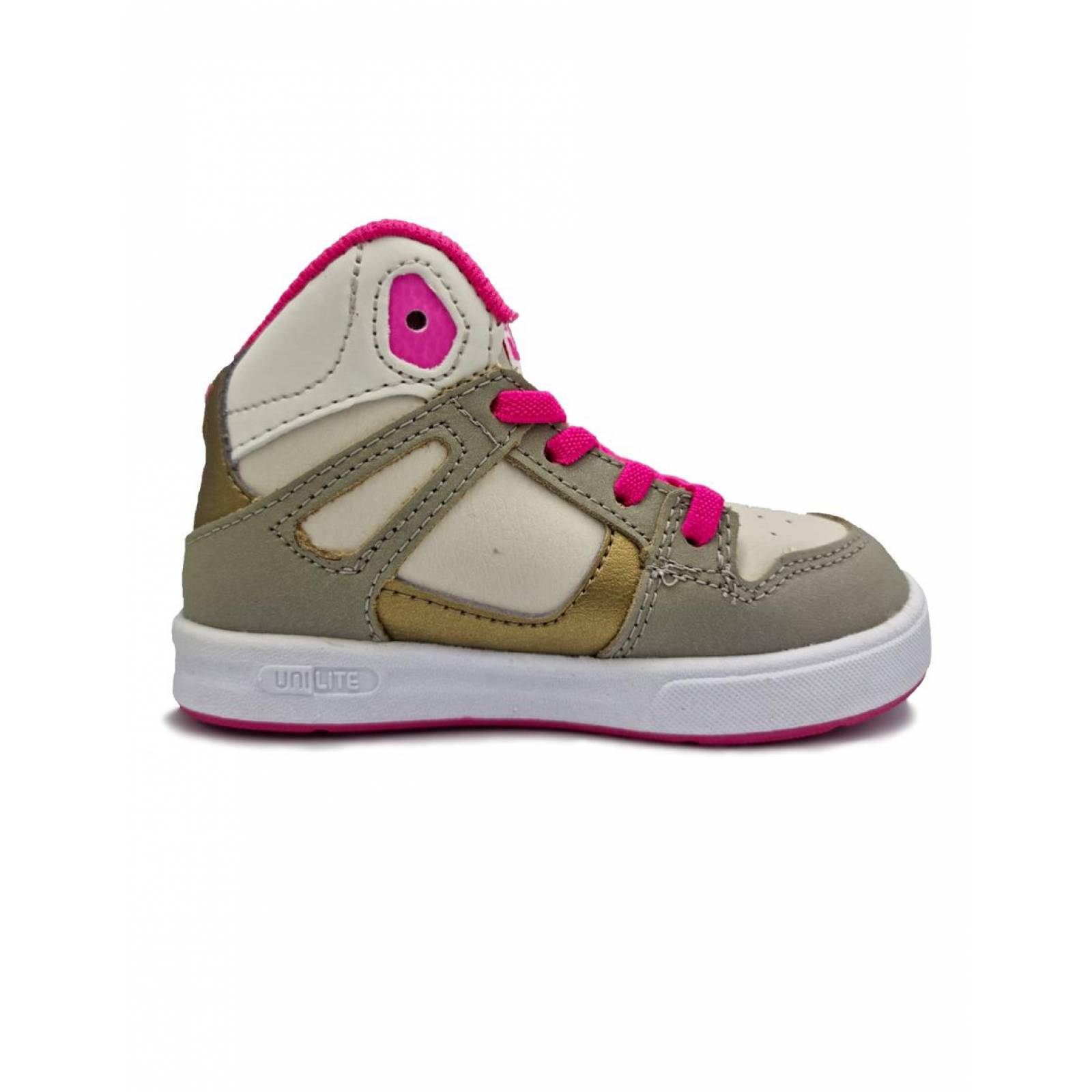 Tenis DC Rebound UL Niña Bota Skate Casual Moda 